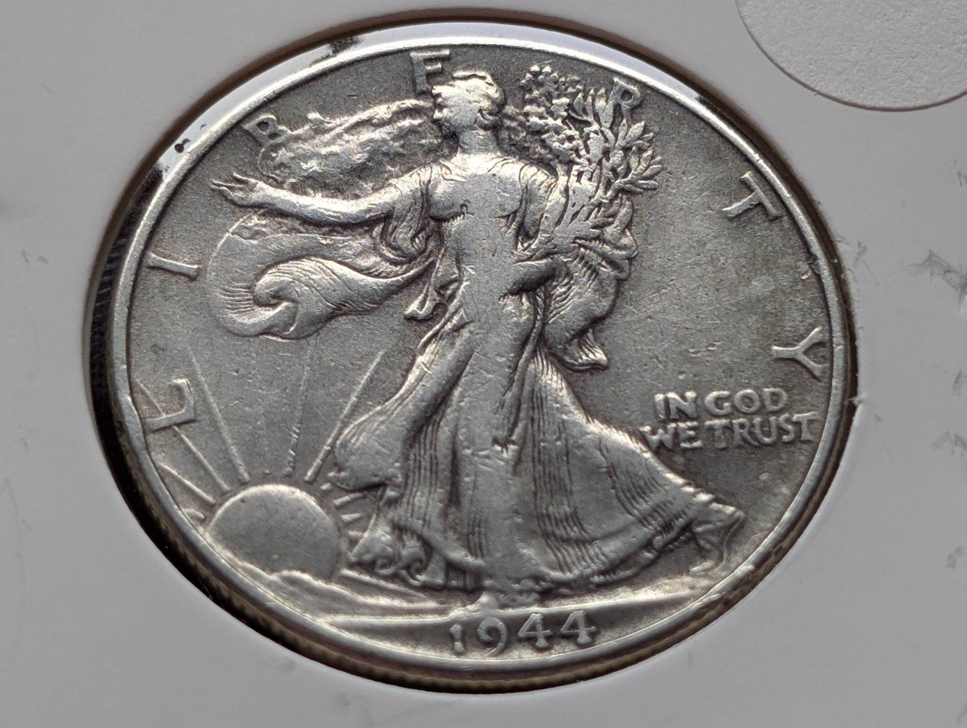 1944 Walking Liberty 90% Silver Half Dollar