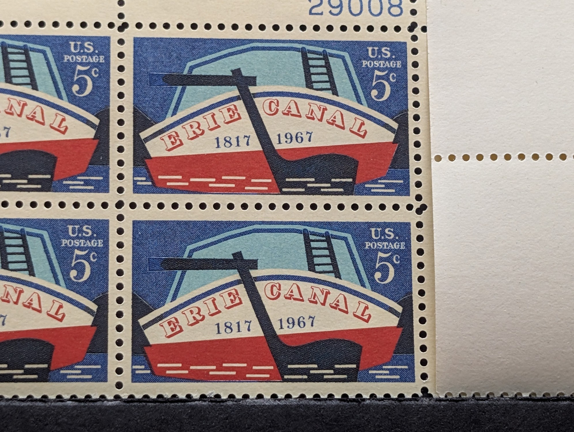 (16) Different Assorted US Postage Plate Blocks