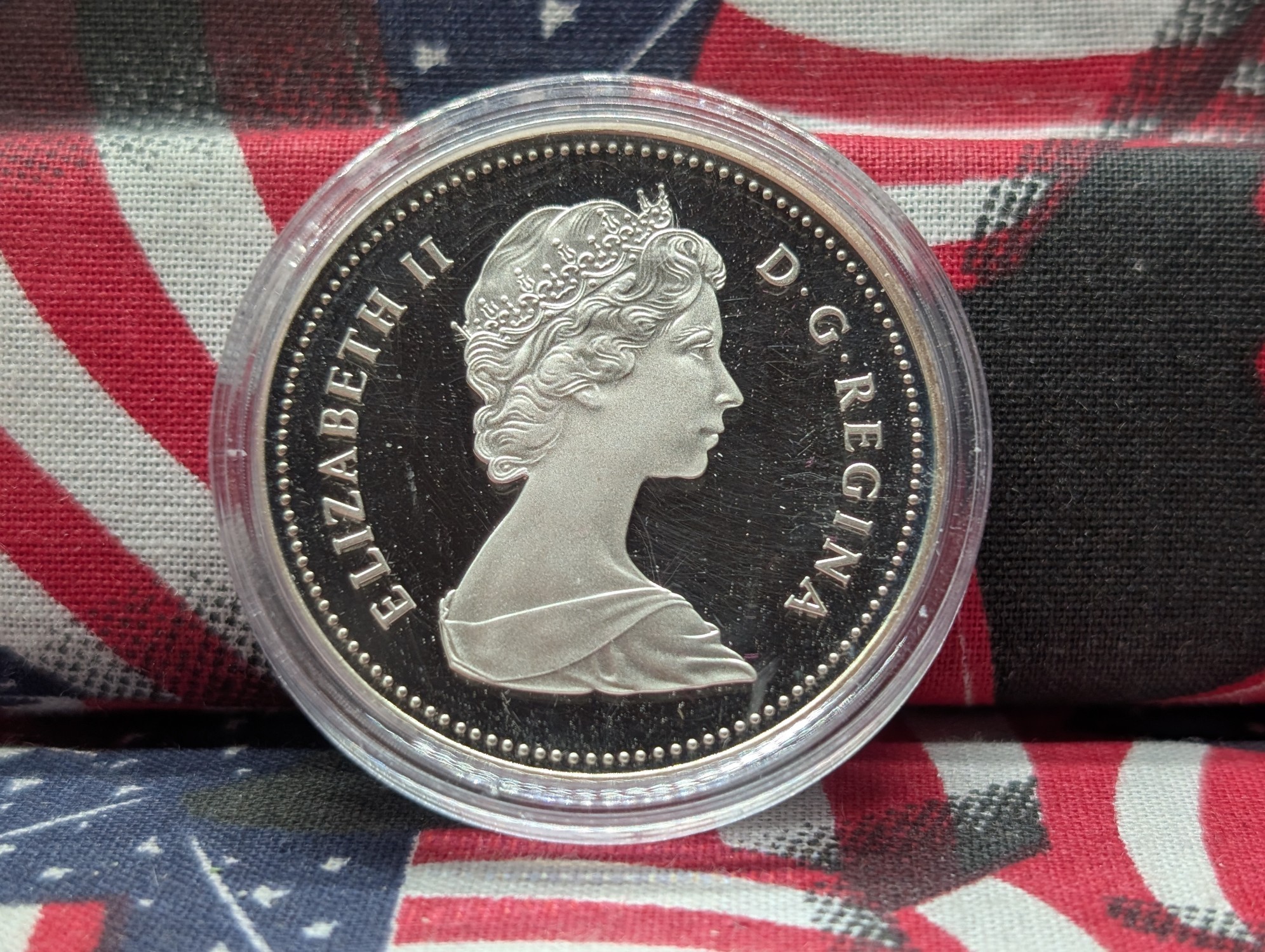 1984 Toronto Canada 150th Anniversary Commemorative 50% "Silver" Dollar, 23.32G