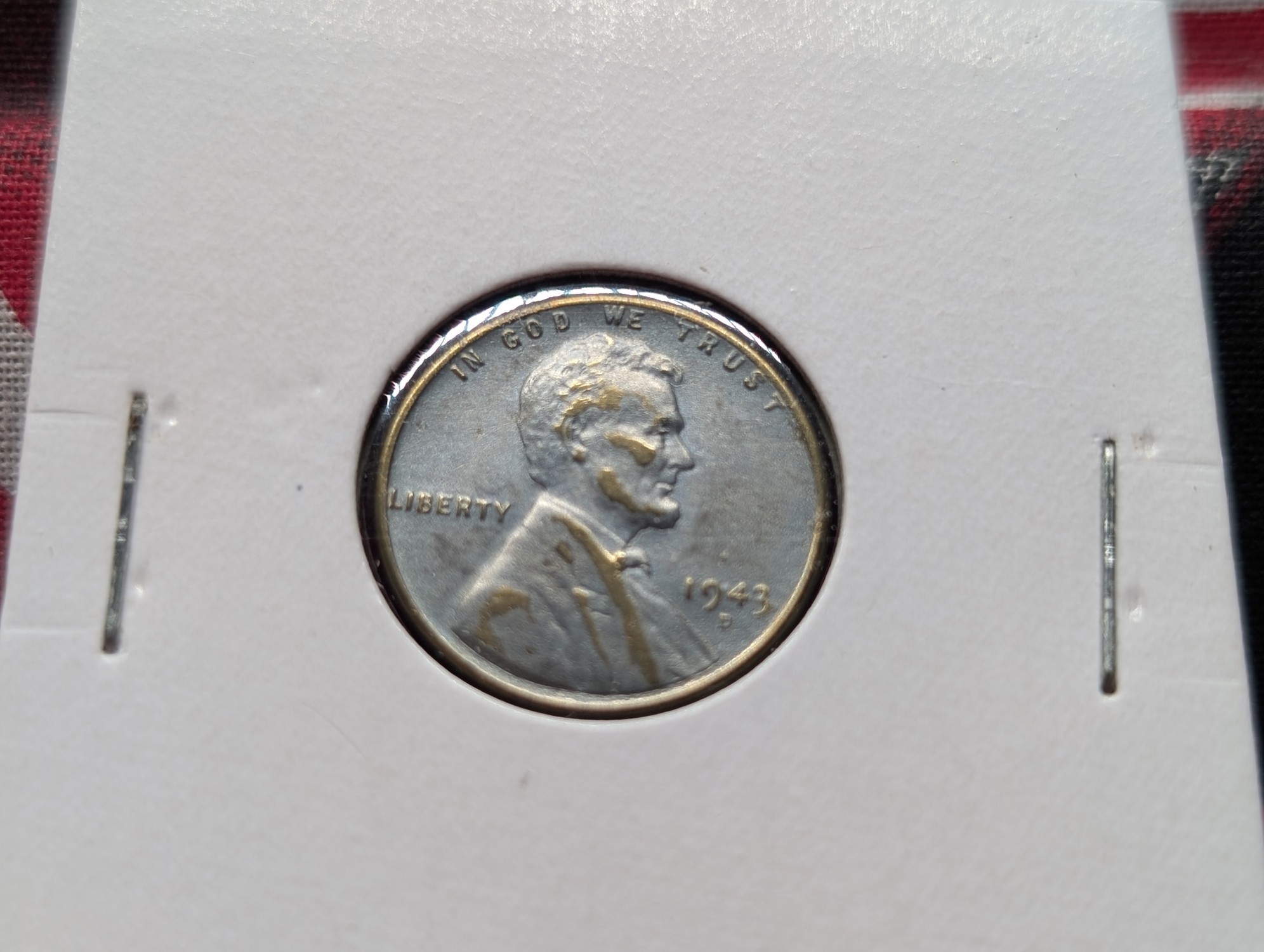 1943-P, 1943-D, & 1943-S Lincoln Steel Wheat Cents