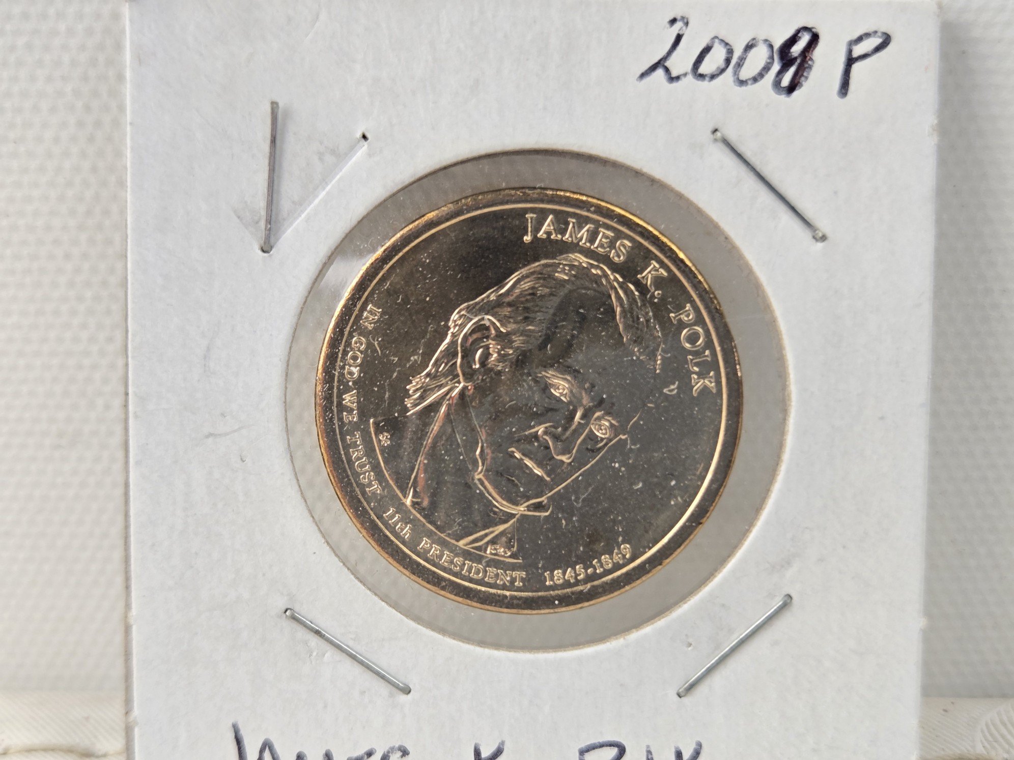 2007-P Thomas Jefferson & 2009-P James Polk Presidential Dollars
