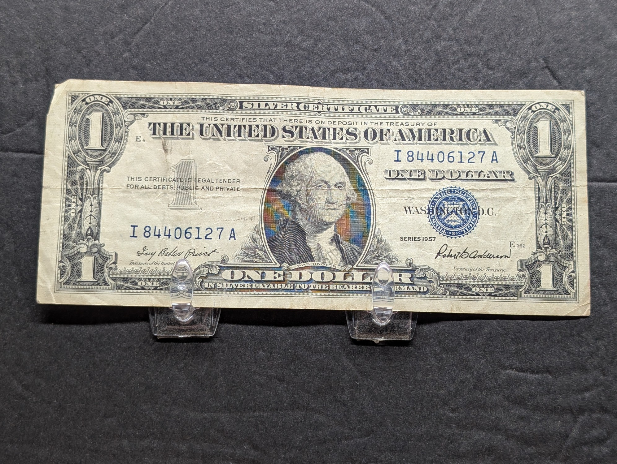 (4) 1957 $1 Silver Certificates