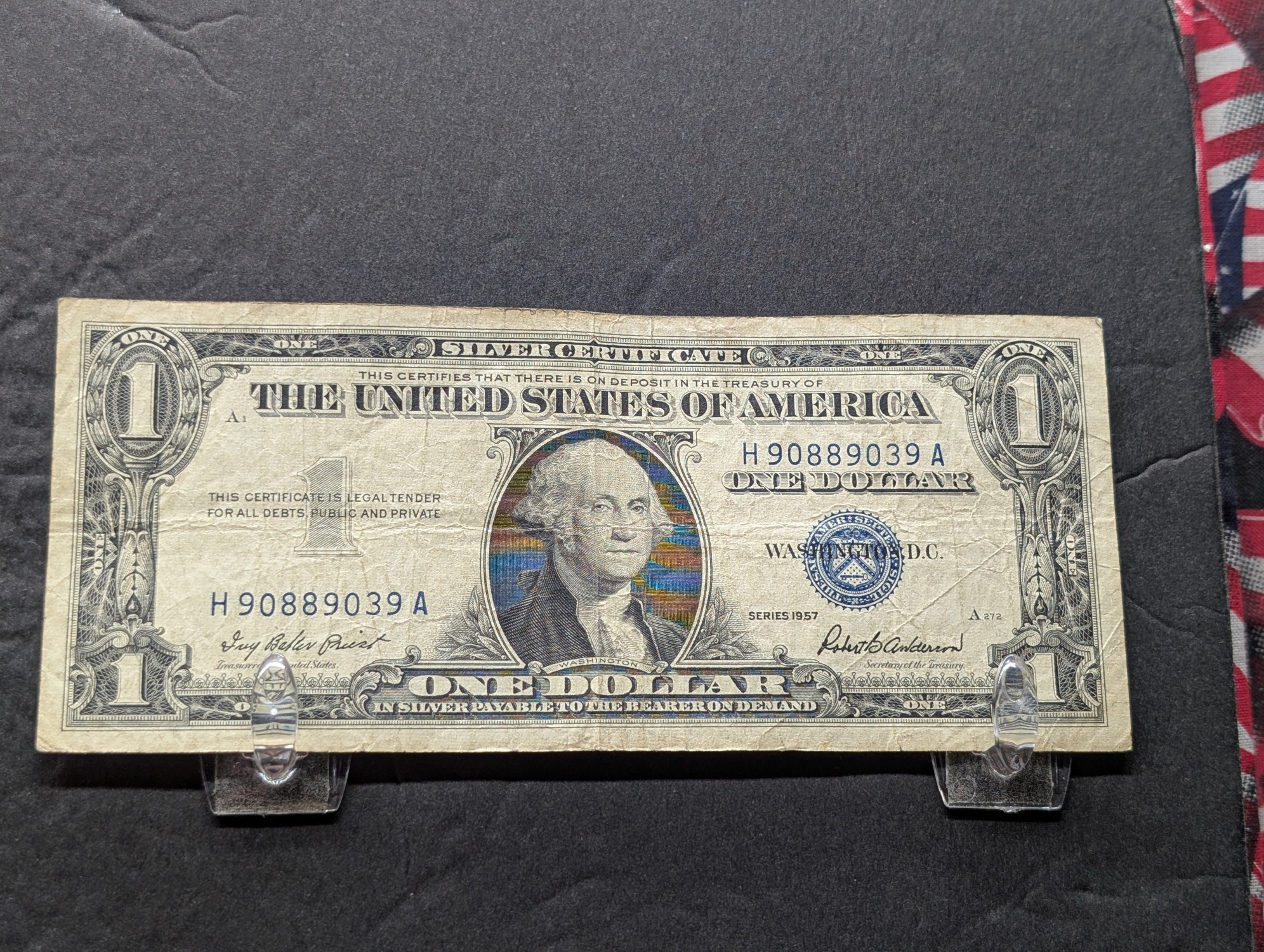 (4) 1957 $1 Silver Certificates
