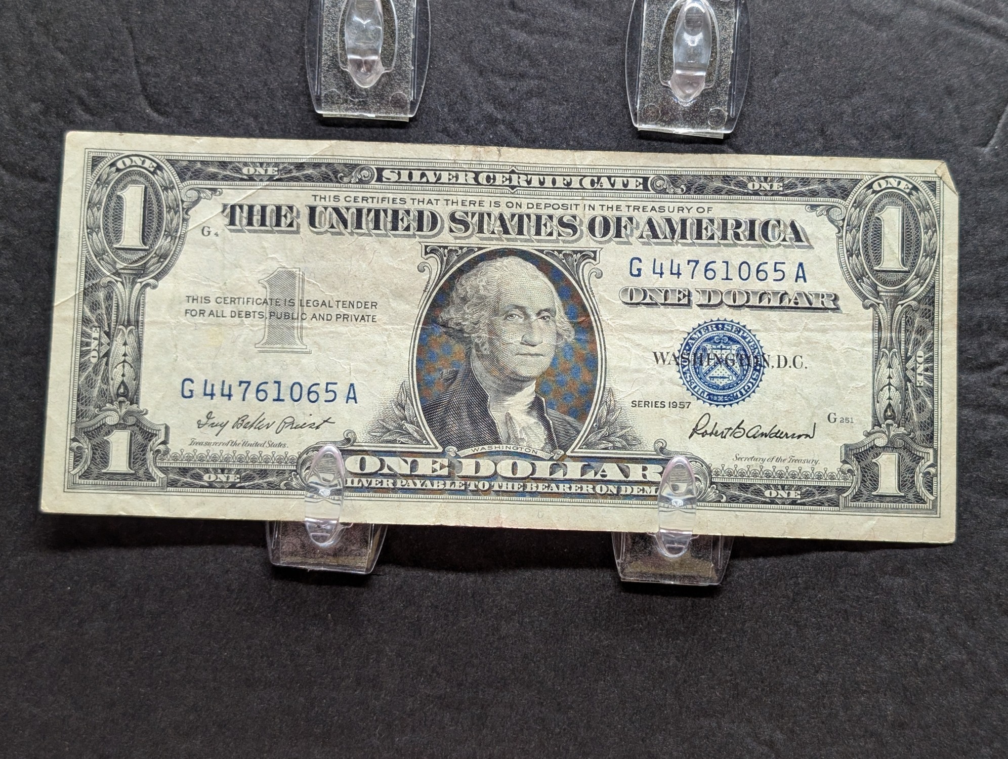 (4) 1957 $1 Silver Certificates