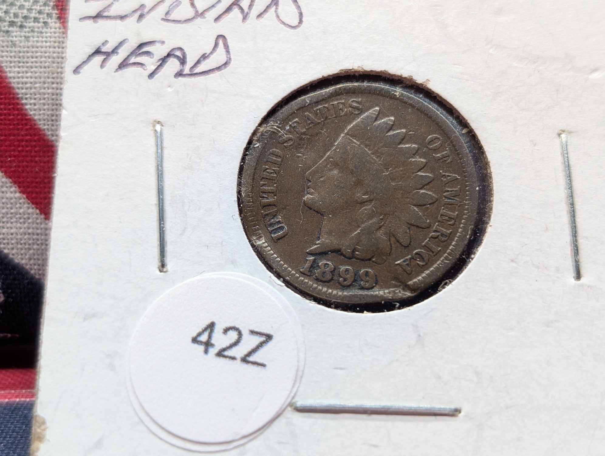 1899 Indian Head Cent