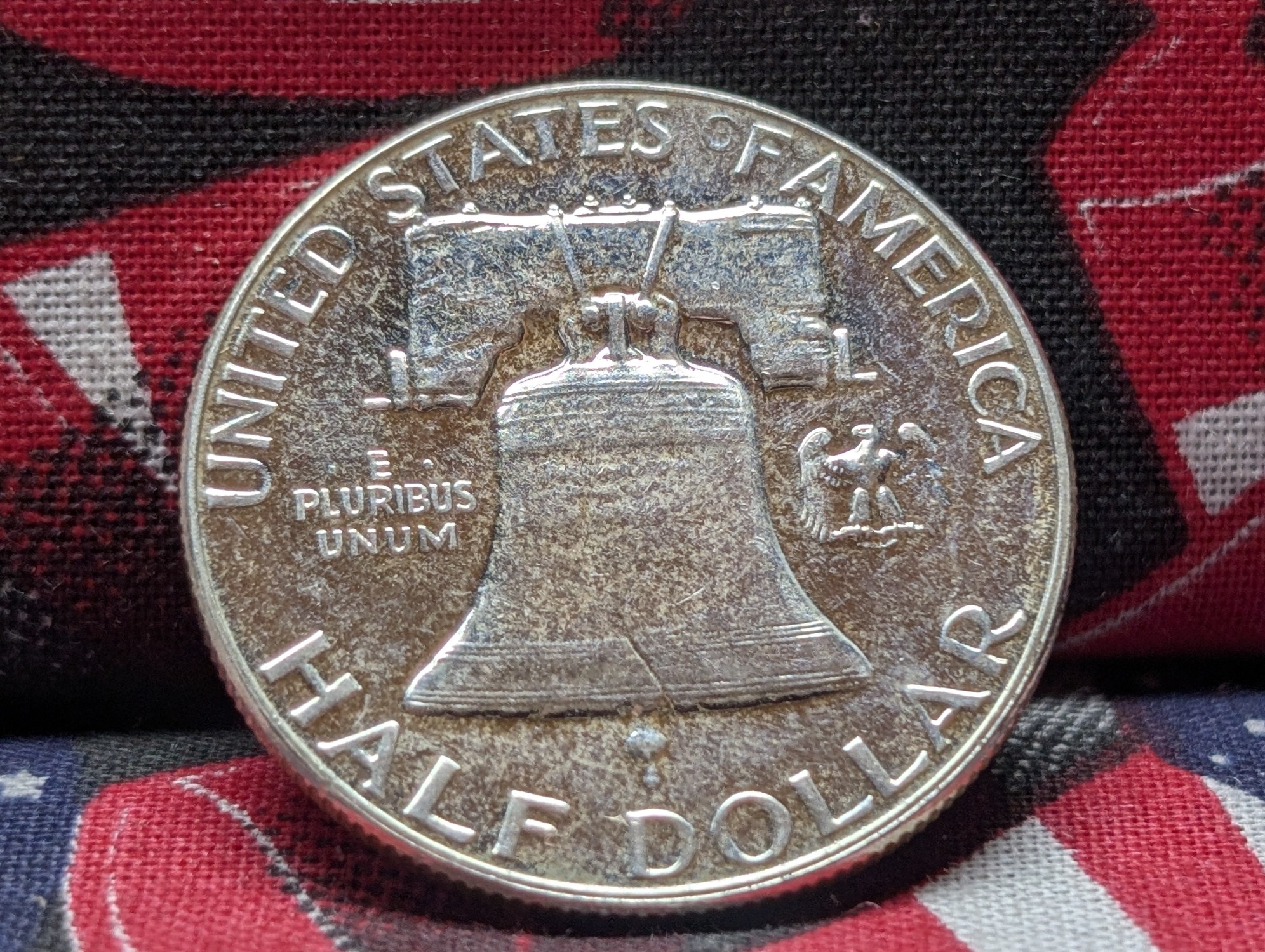 1955 PROOF Franklin 90% SILVER Half-Dollar - Scarce Date Proof!!