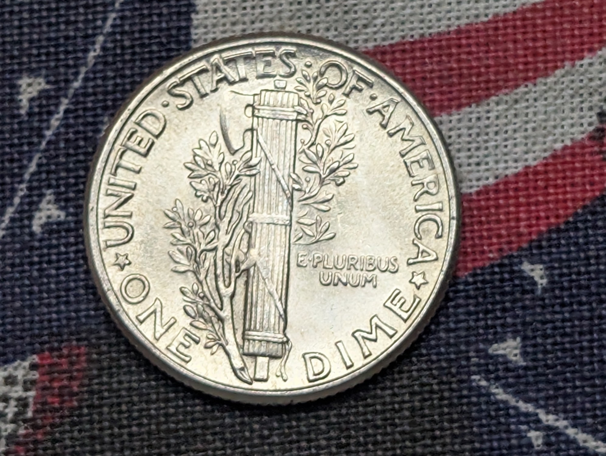 BU - 1943 Mercury 90% Silver Dime