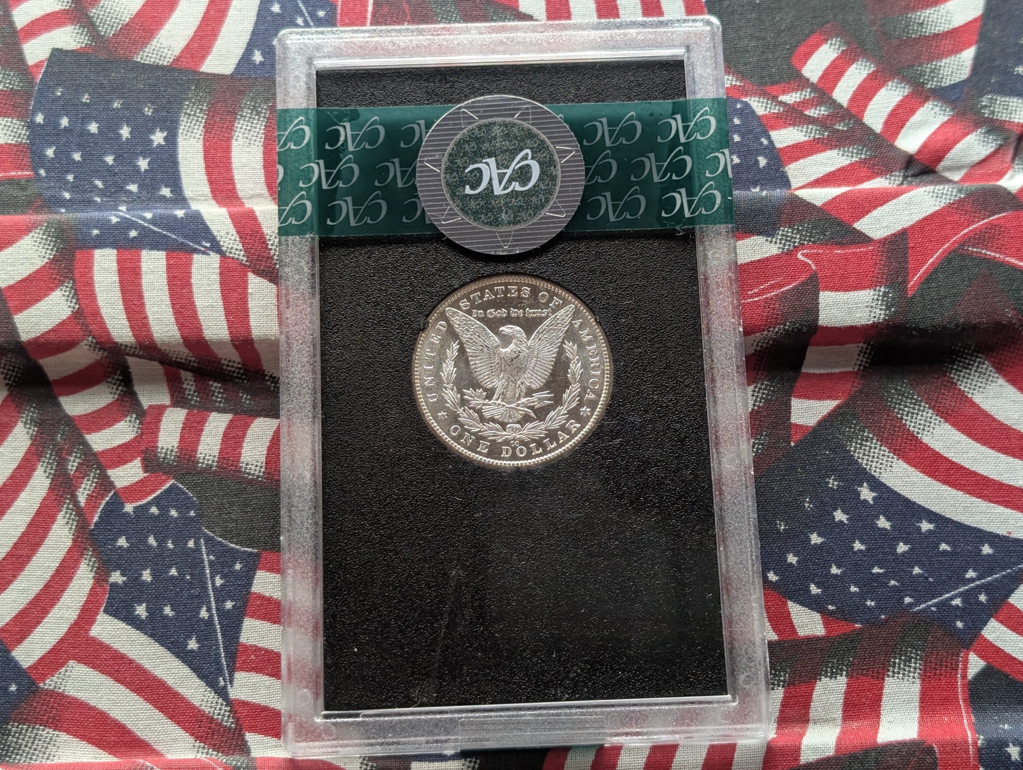 1883-CC Morgan 90% Silver Dollar - CAC Cert. MS64 - GSA Treasure