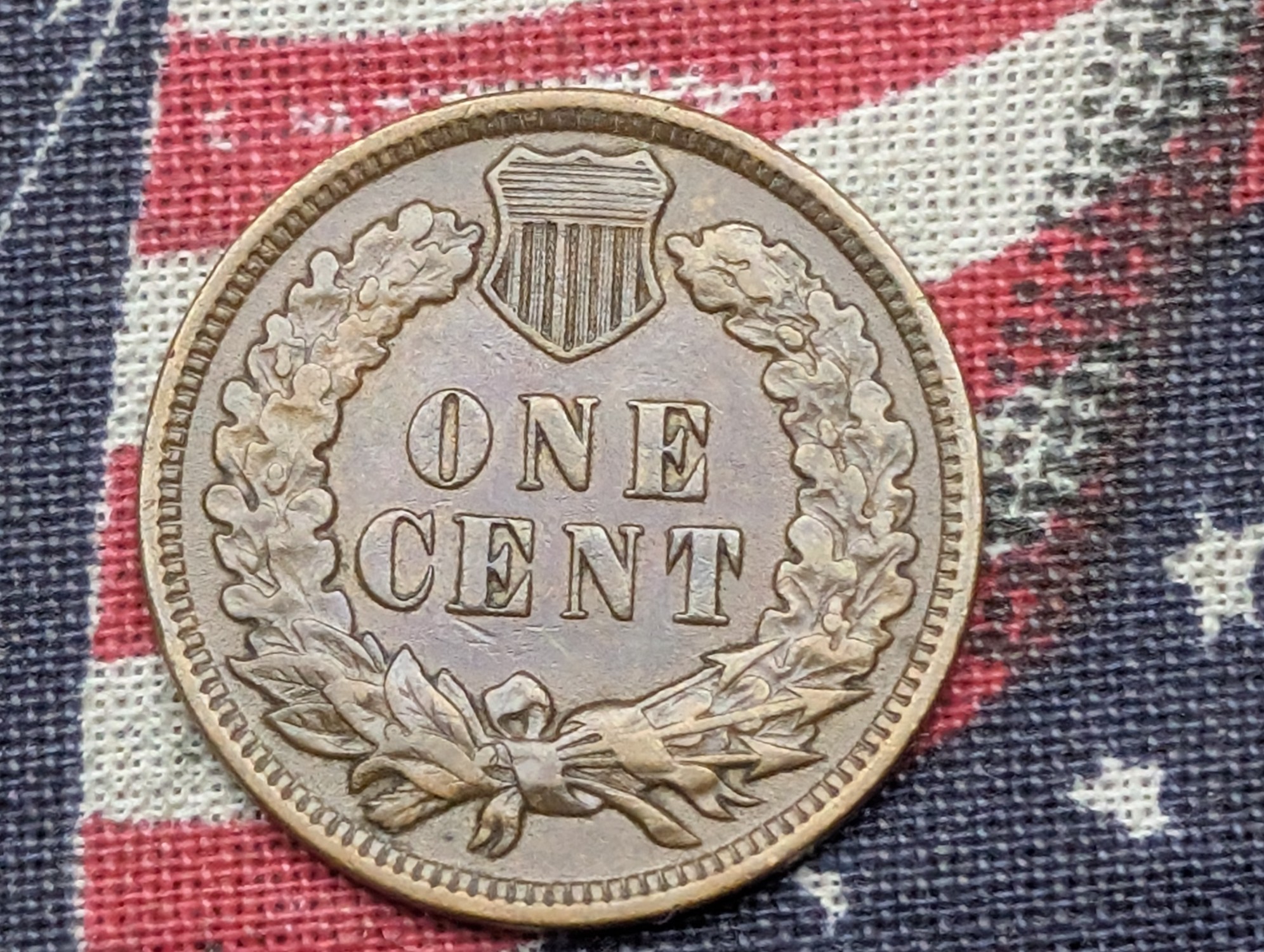 1907 Indian Head Cent - XF/AU