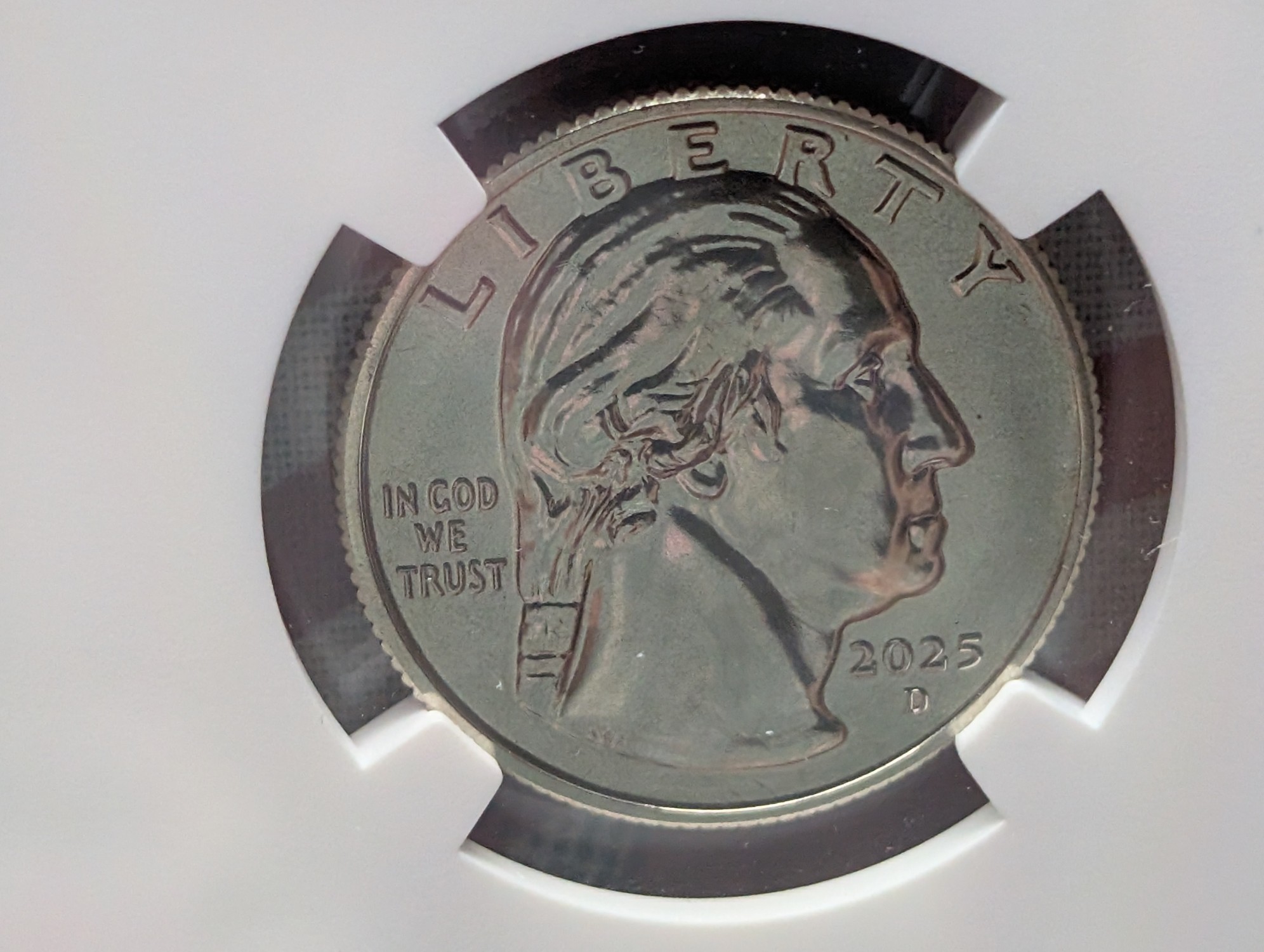 2025-D Juliette Gordon Low Quarter - NGC MS68