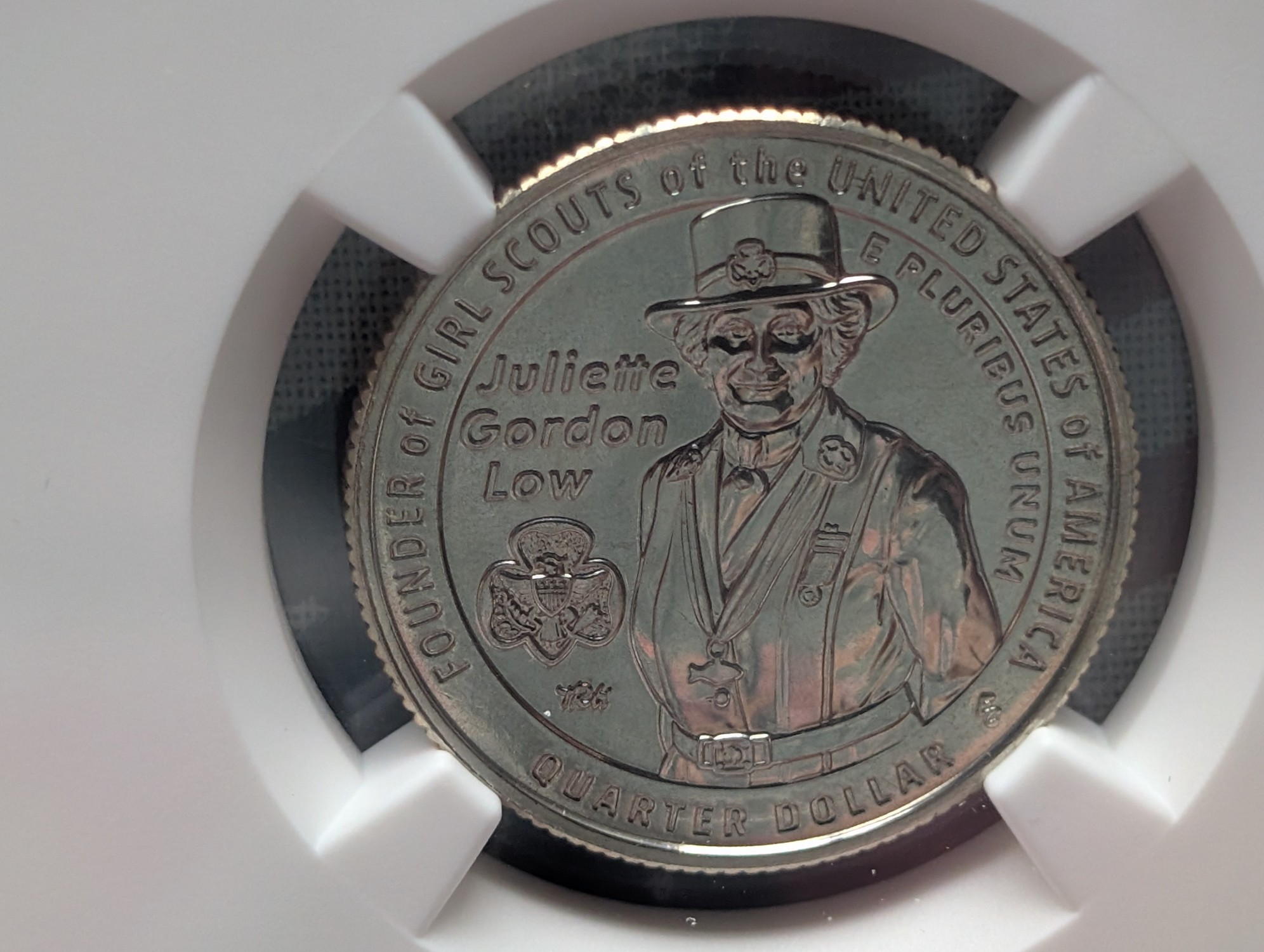 2025-D Juliette Gordon Low Quarter - NGC MS68