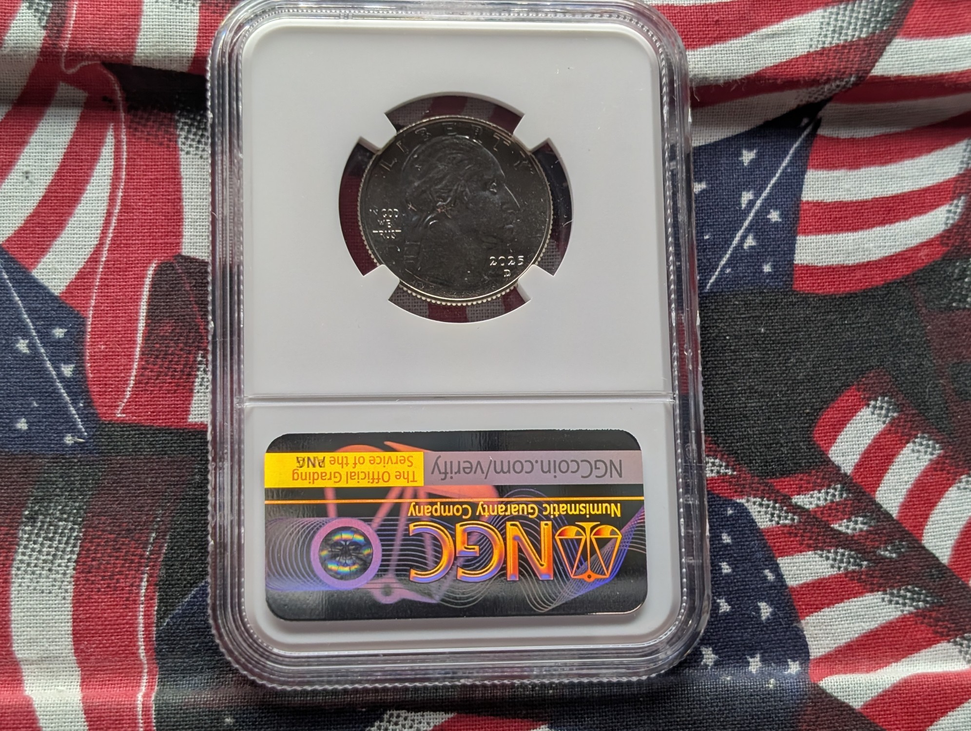 2025-D Juliette Gordon Low Quarter - NGC MS68