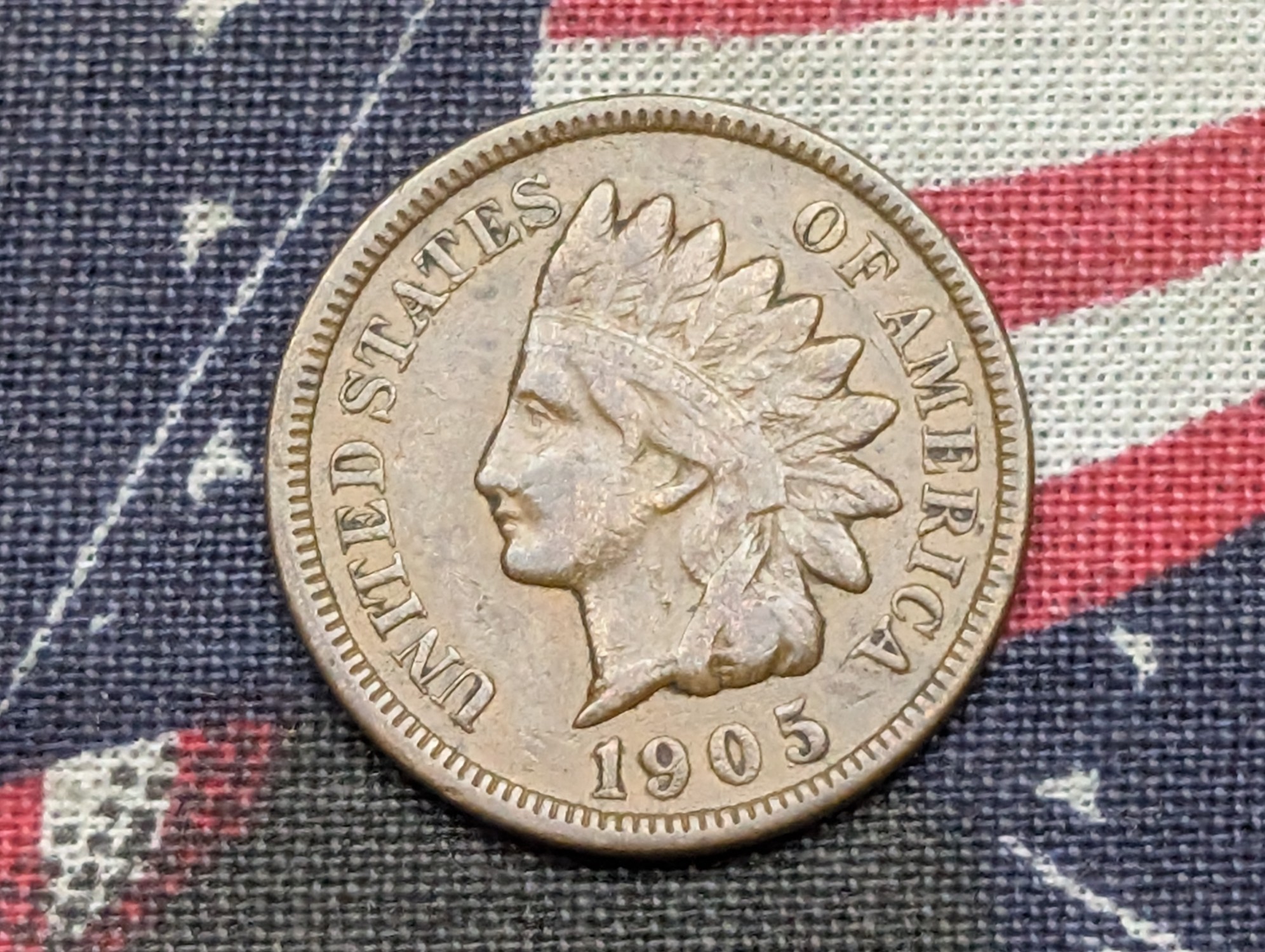 1905 Indian Head Cent - VF