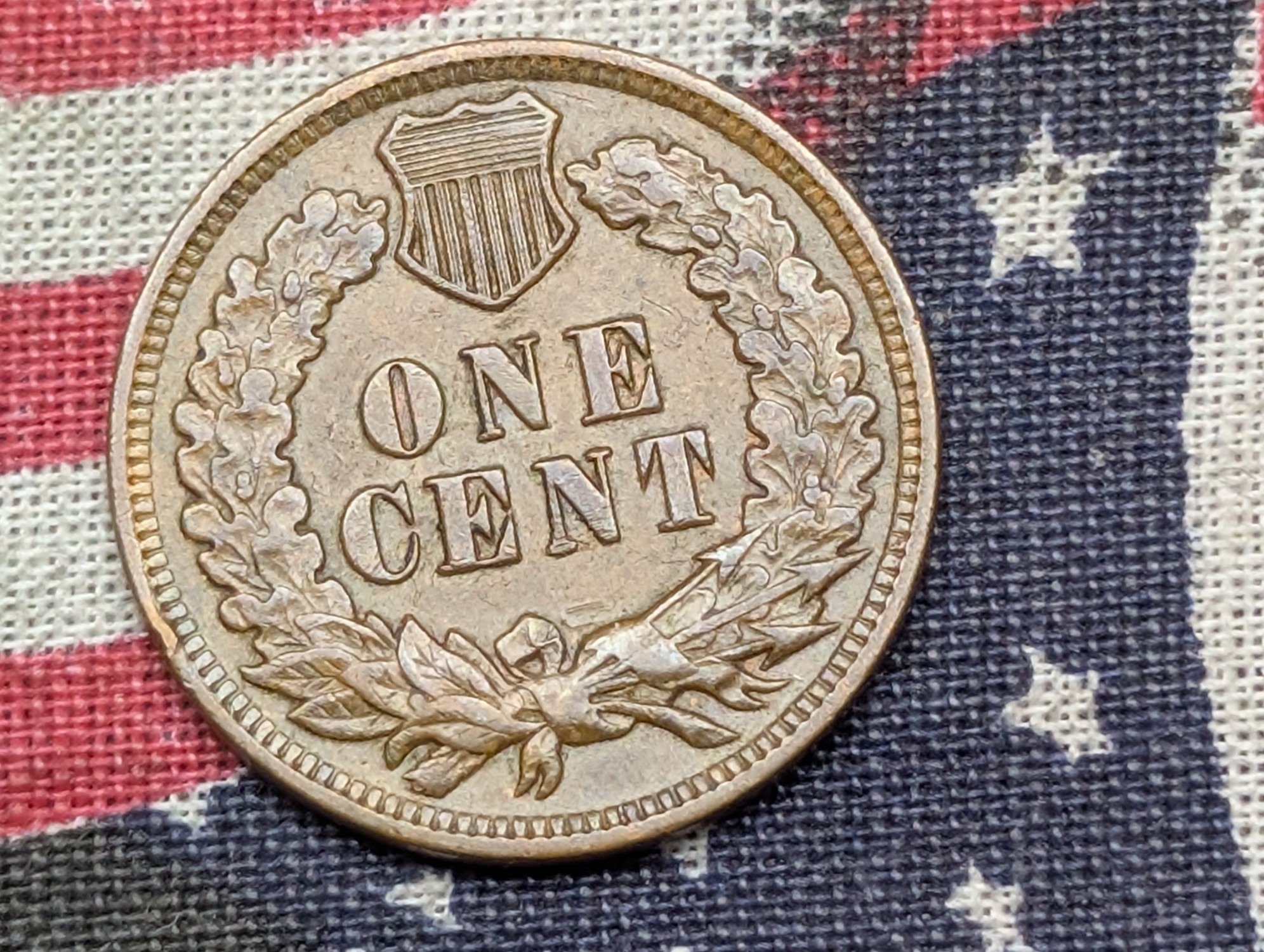 1904 Indian Head Cent - AU+
