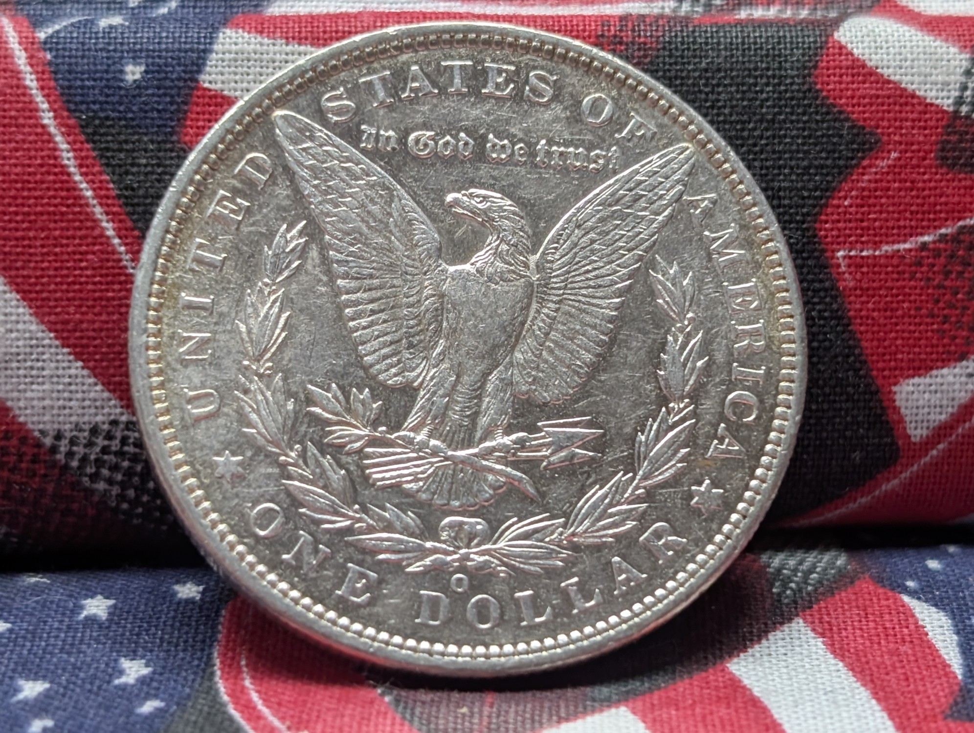 1900-O Morgan 90% Silver Dollar - AU