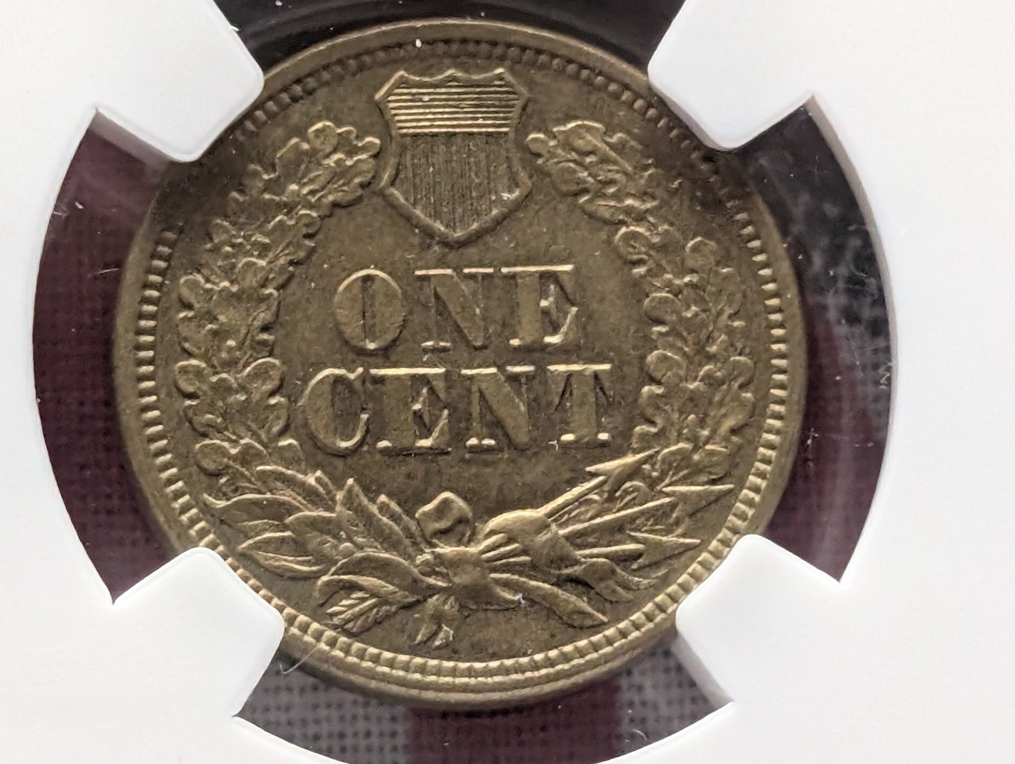 1862 Indian Head Cent - NGC MS62