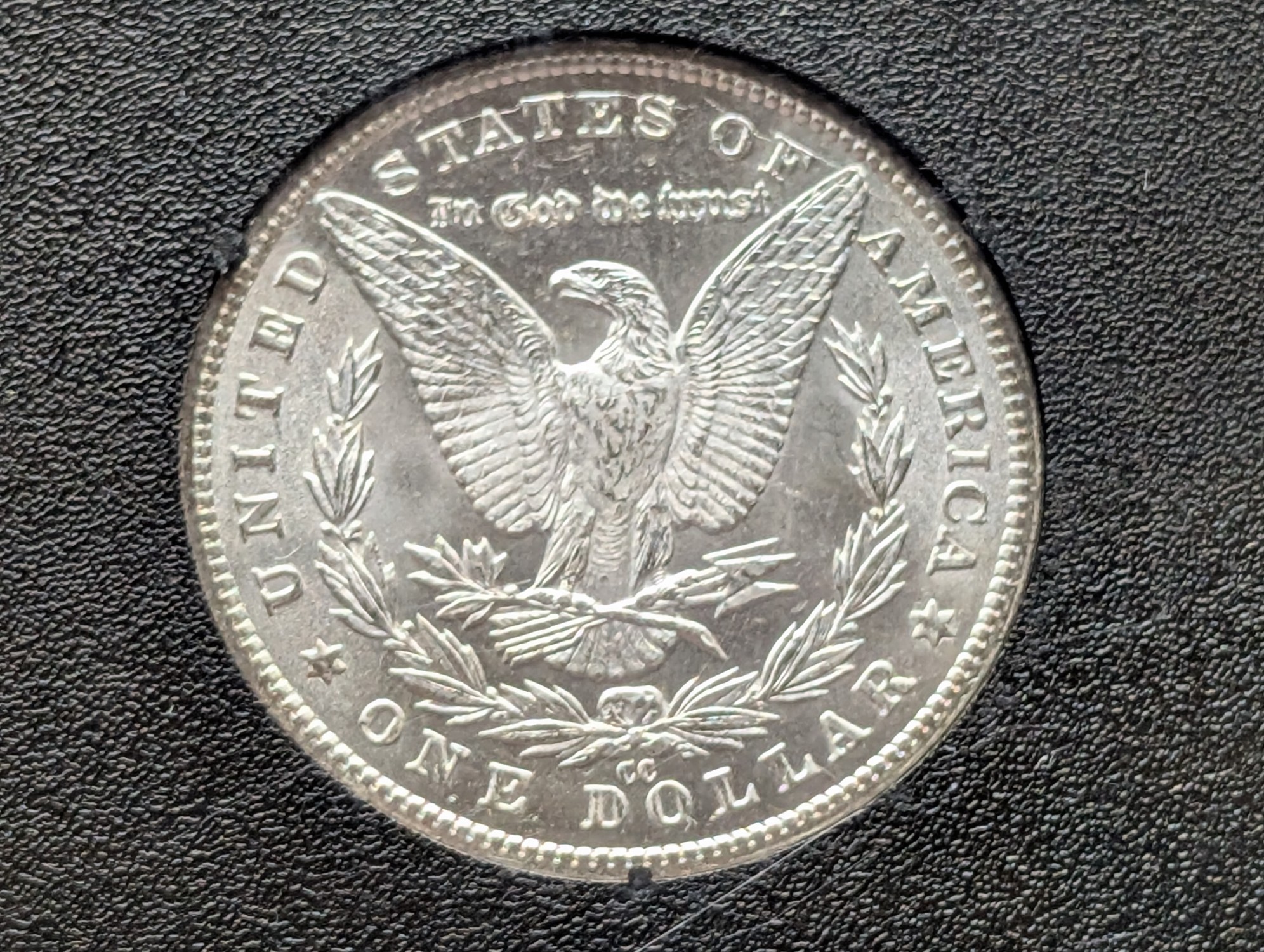 1881-CC Morgan Uncirculated 90% Silver Dollar - Slabbed
