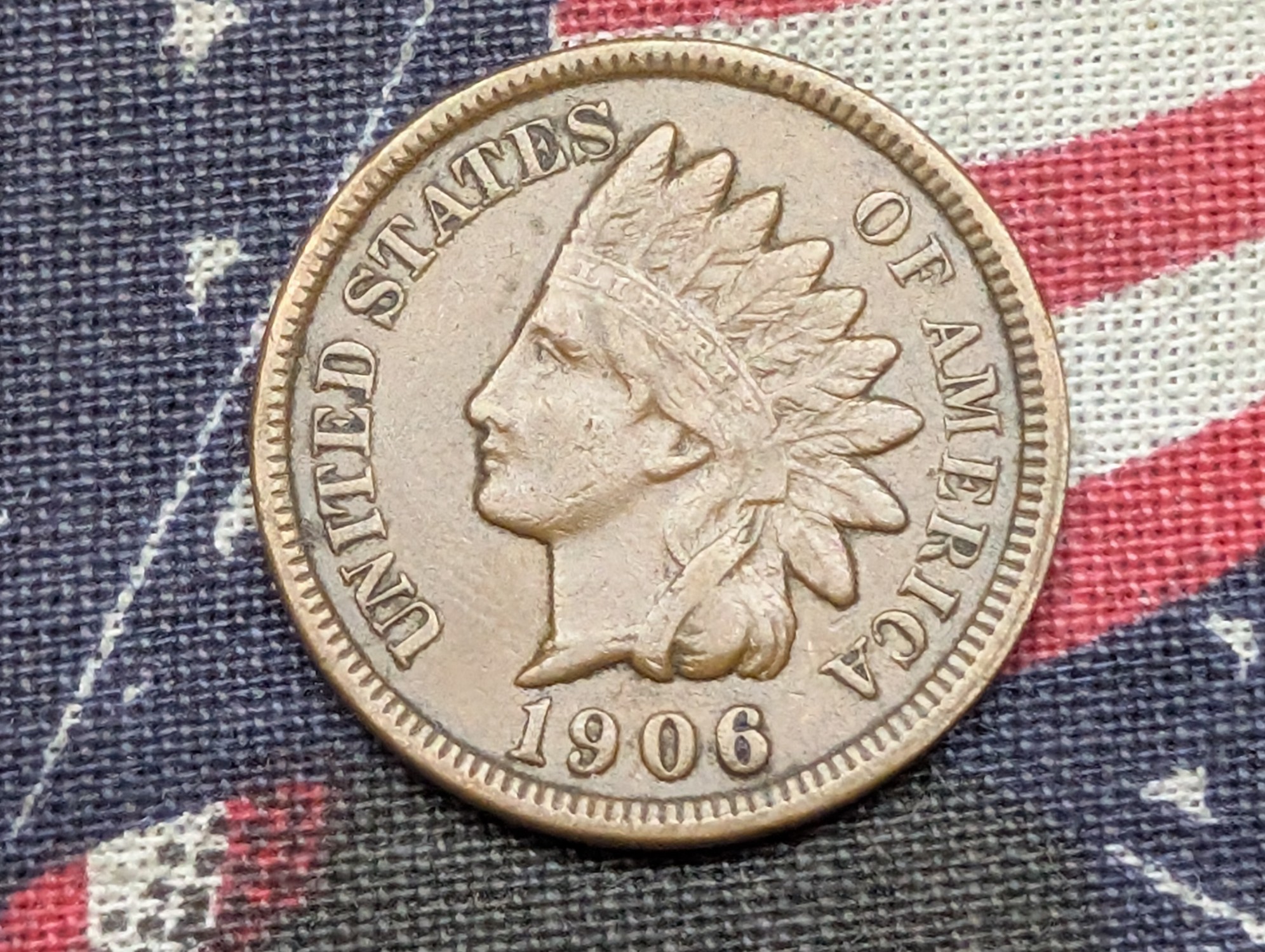 1906 Indian Head Cent - VF