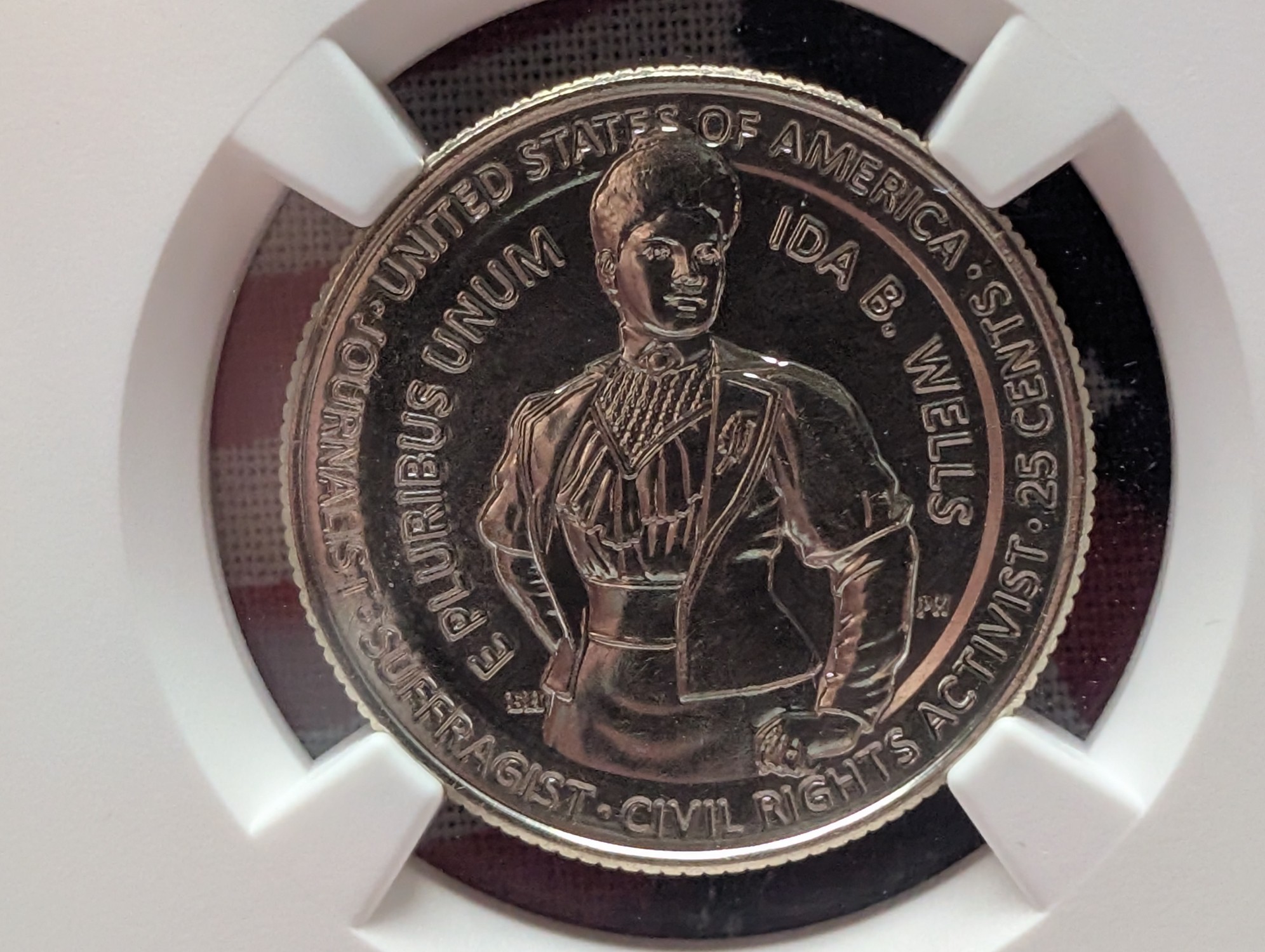 2025-D Ida B. Wells Quarter - NGC MS68