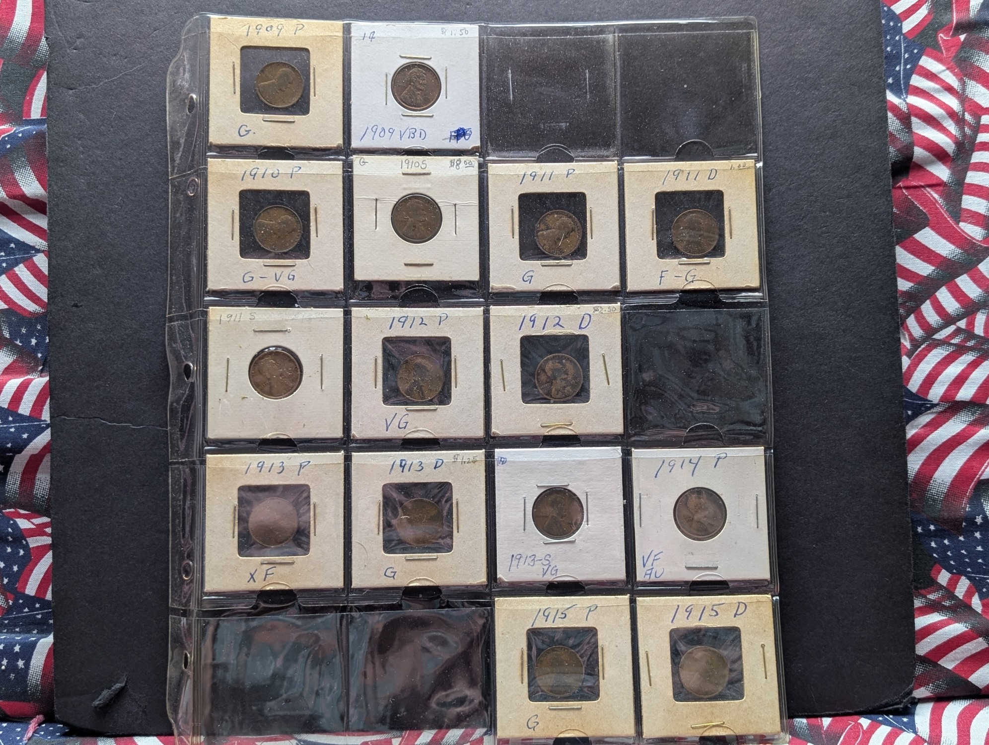(259) 1909-1988 Lincoln Cent Collection in Collector's Binder - Includes BETTER DATES!