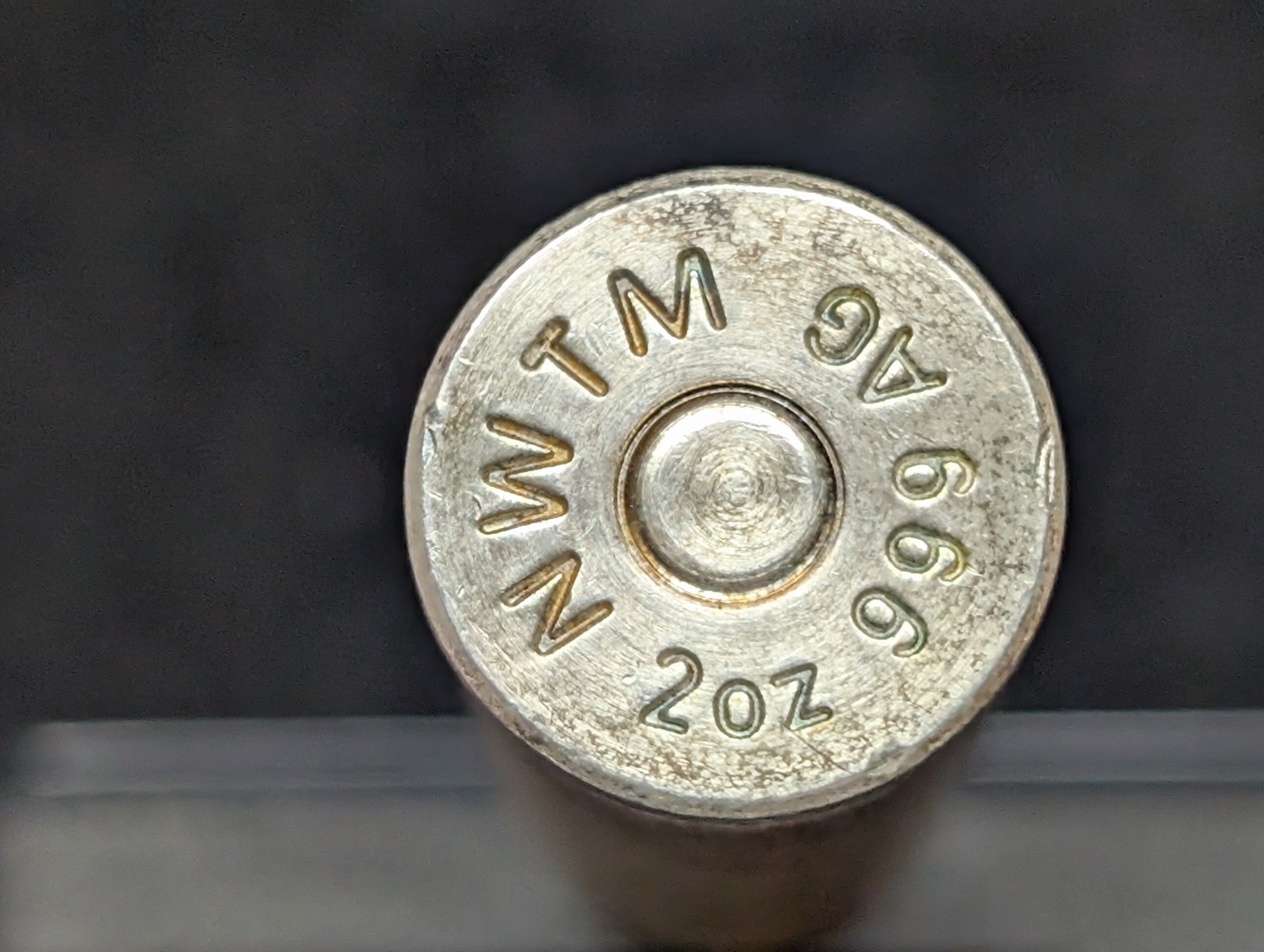 2 Oz. .999 FINE SILVER .30-06 Springfield Pew Pew Designed Bullion Piece