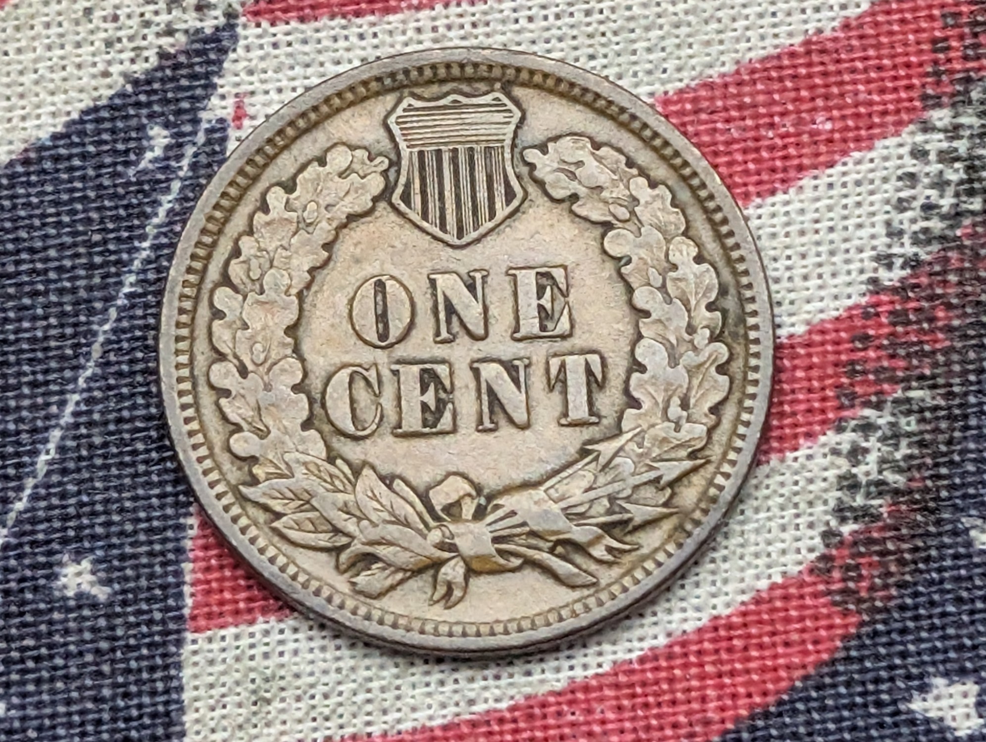 1902 Indian Head Cent - VF