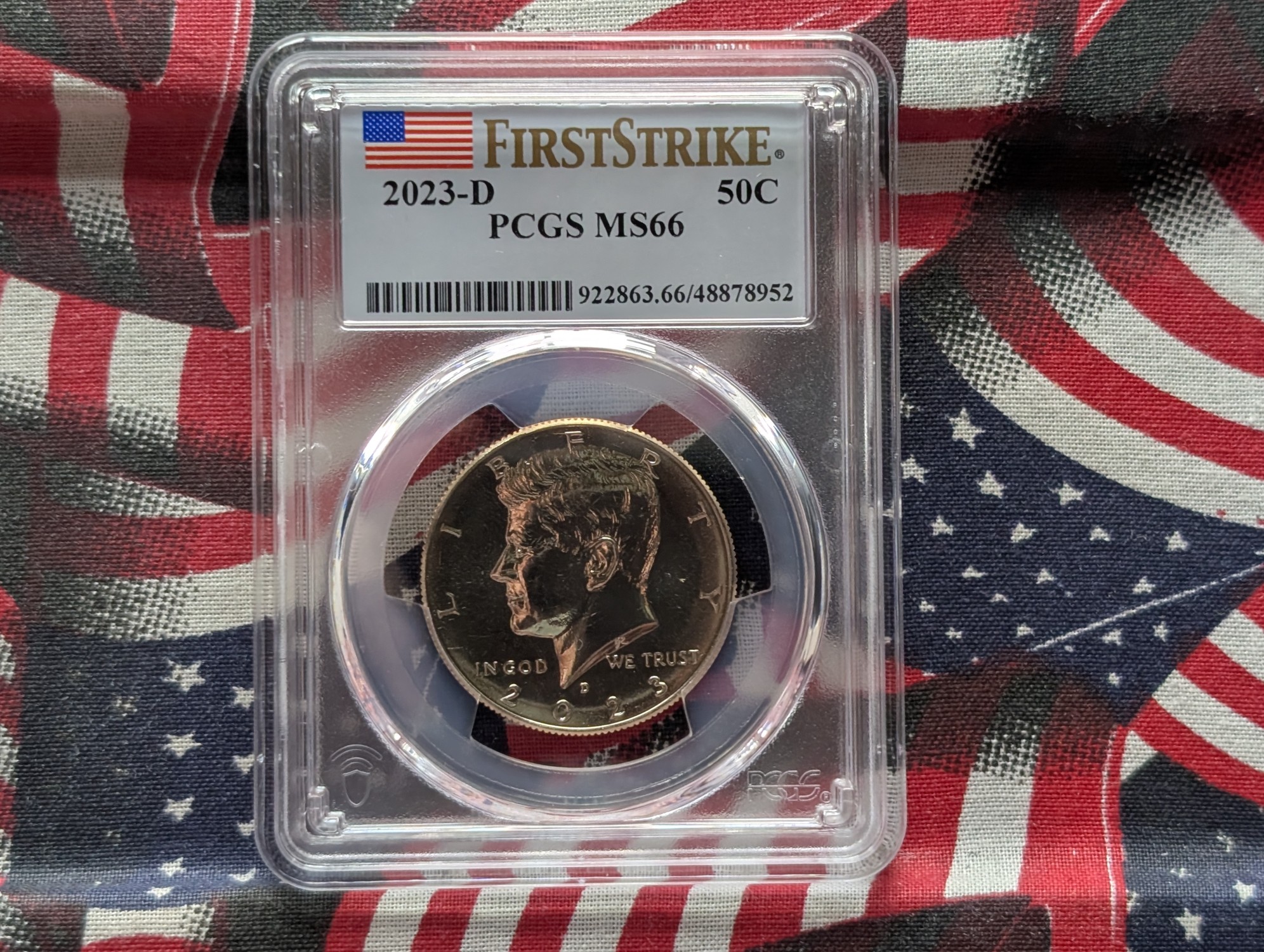 2023-D Kennedy Half Dollar - PCGS MS66 - First Strike