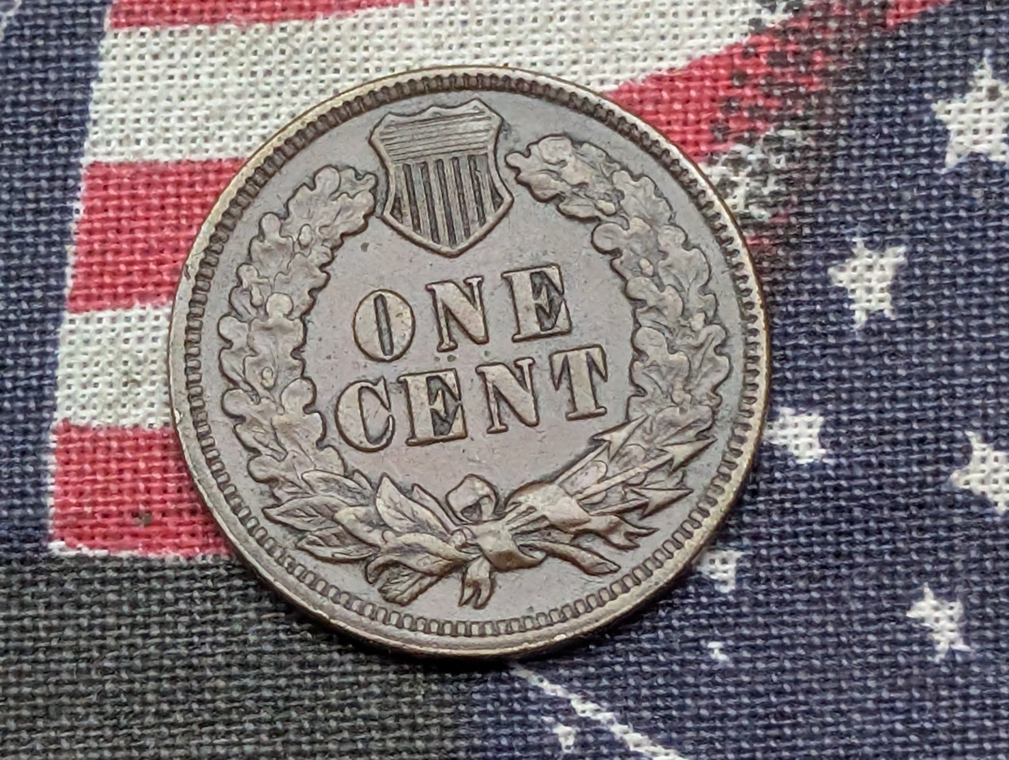 1892 Indian Head Cent - XF