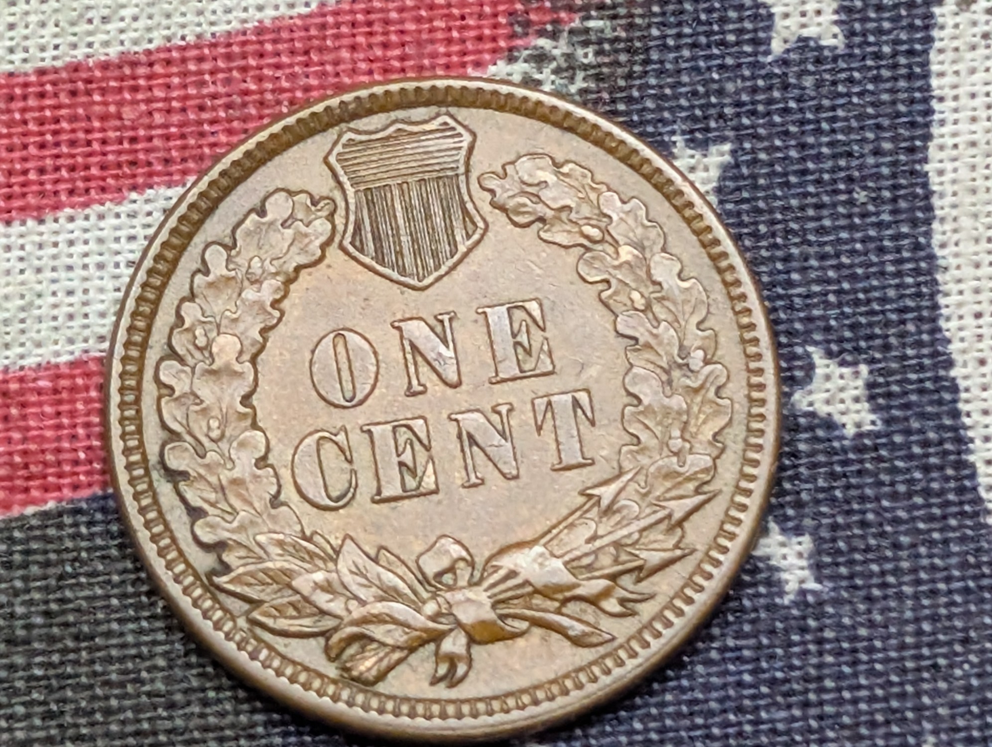 1896 Indian Head Cent - XF/AU
