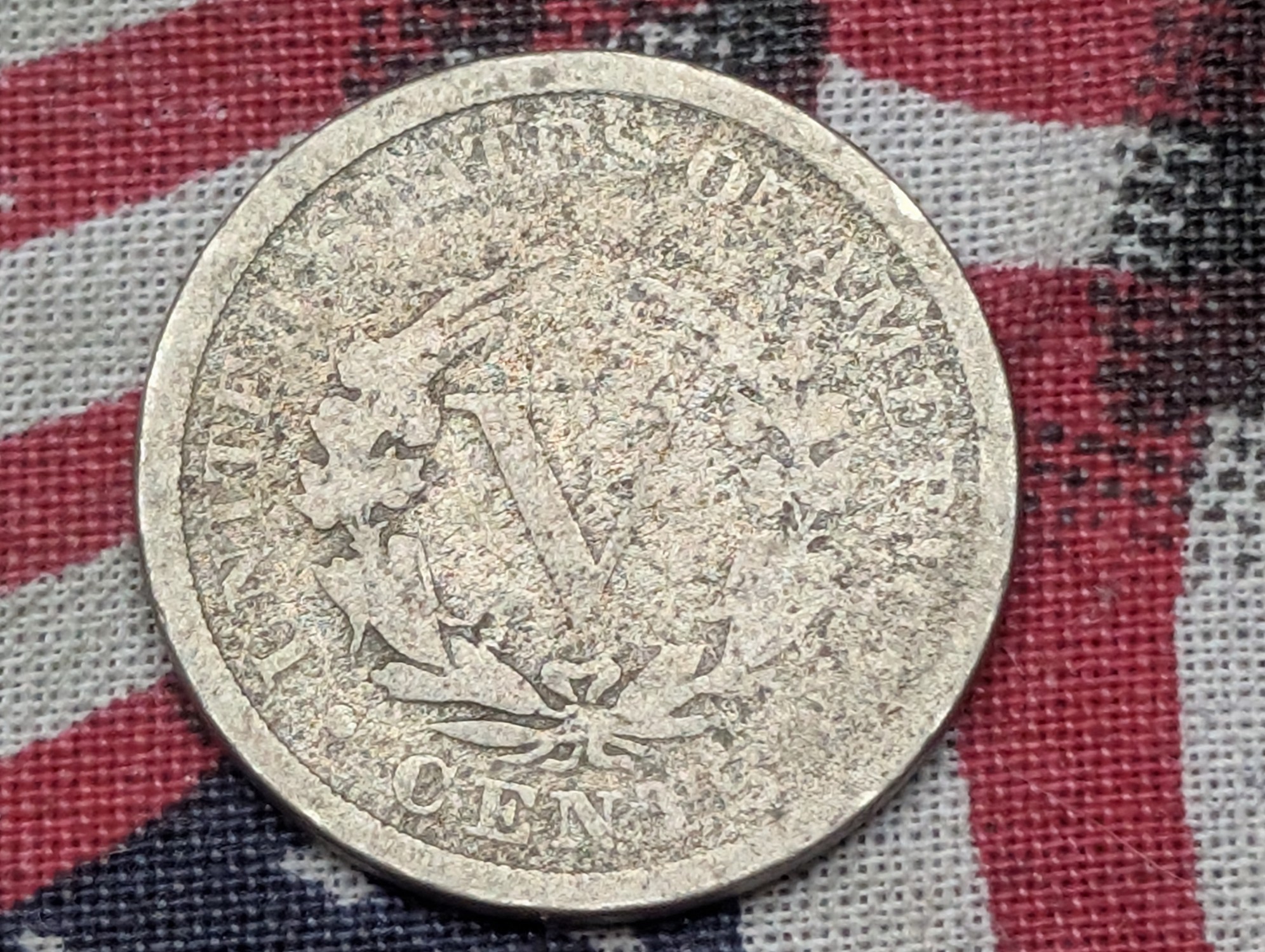 1883 Liberty Head V-Nickel w/ Cents