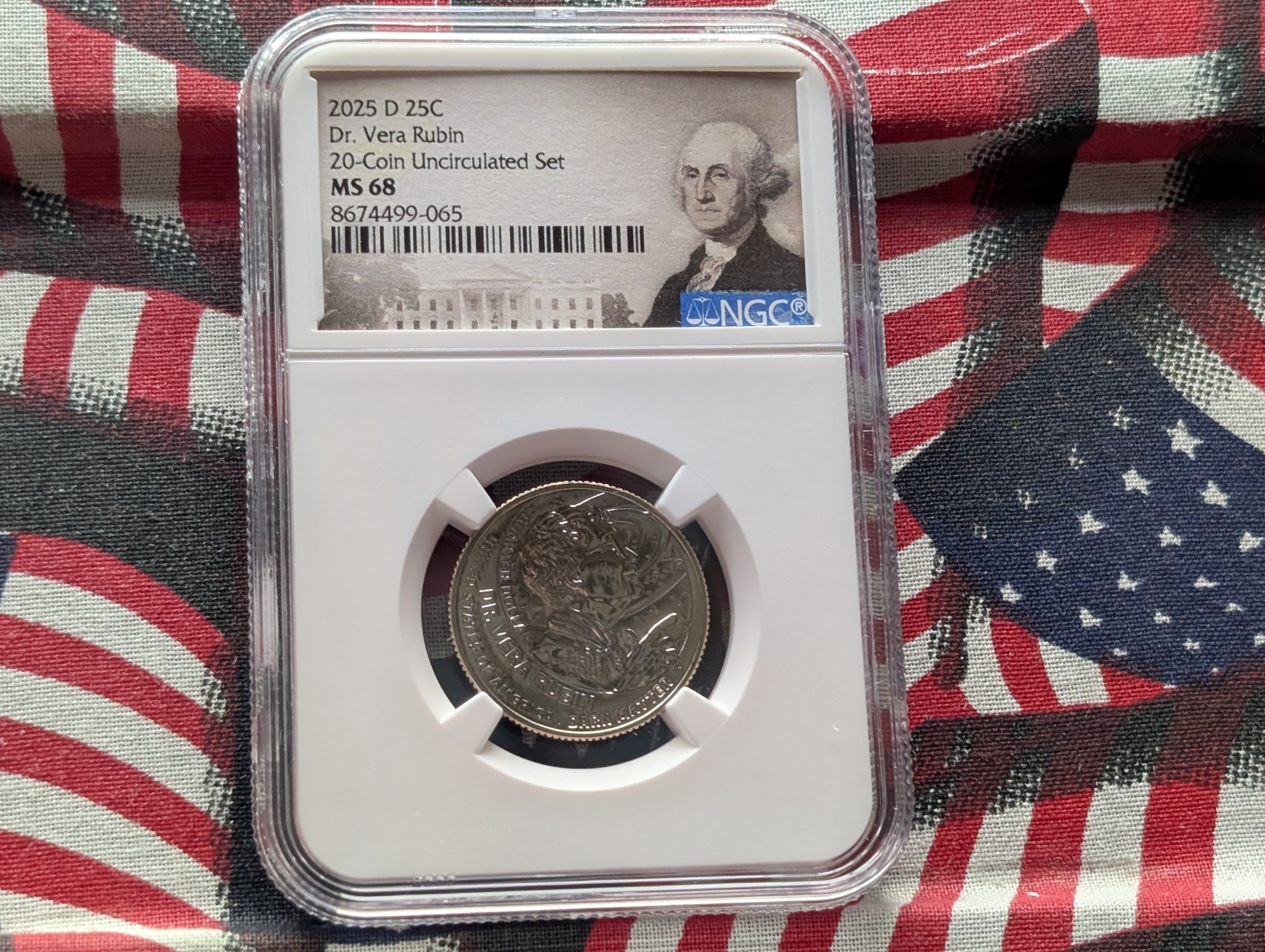 2025-D Dr. Vera Rubin Quarter - NGC MS68