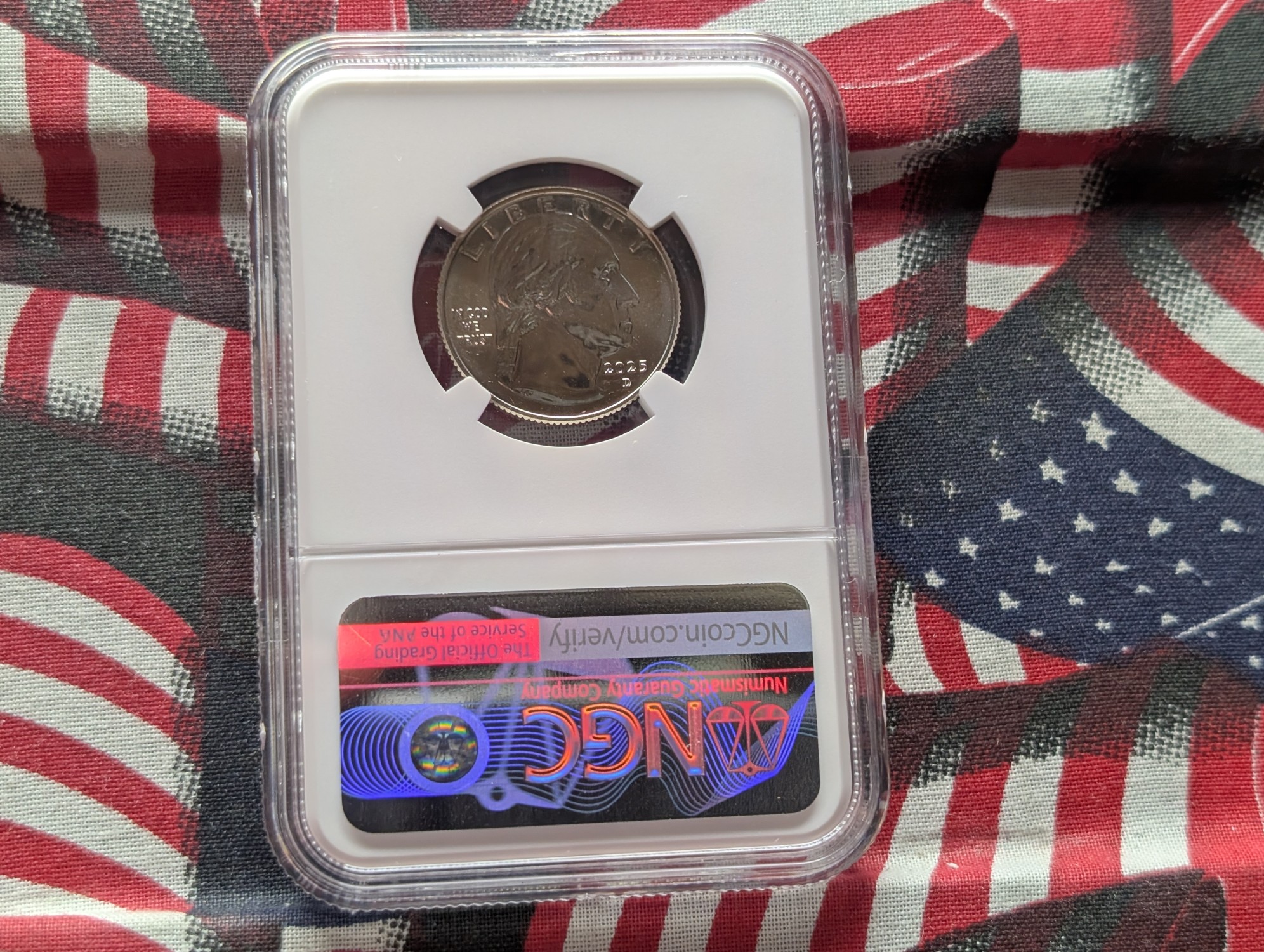 2025-D Dr. Vera Rubin Quarter - NGC MS68