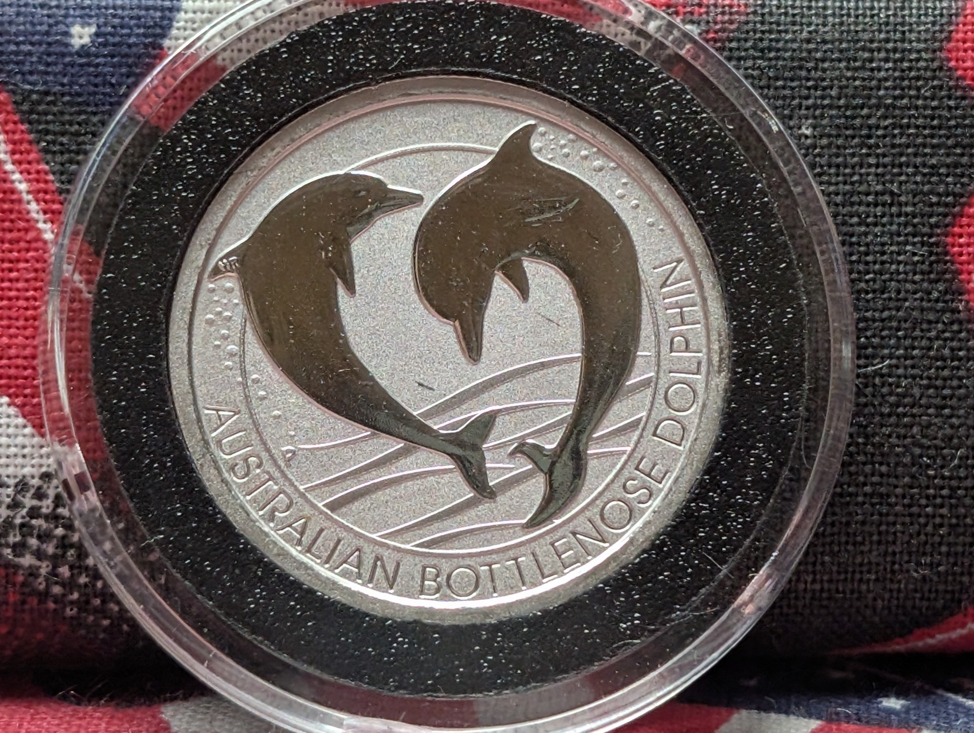 2019 Australia Bottlenose Dolphin 1/3 oz. .9995 Platinum Coin - UNC