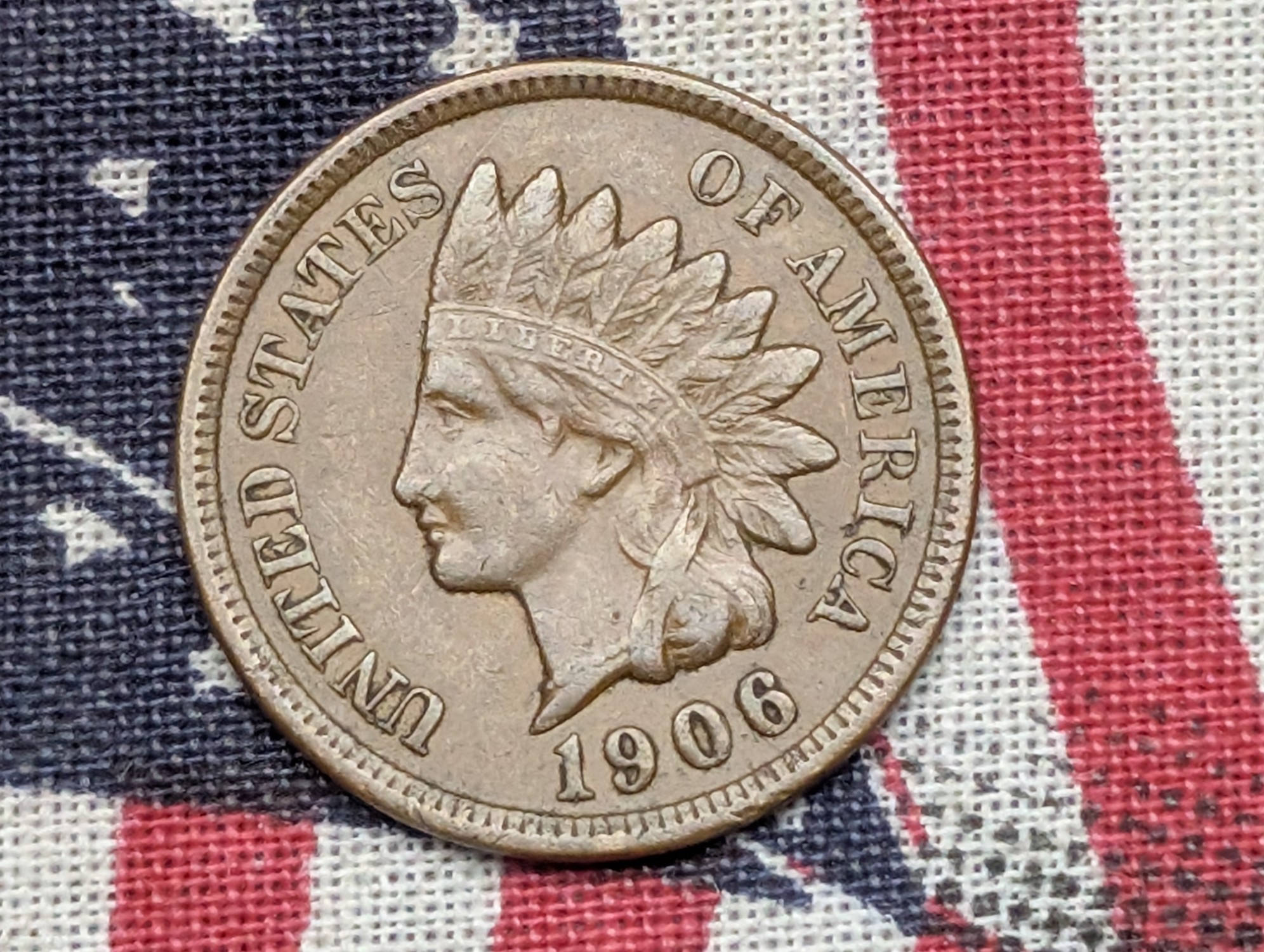 1906 Indian Head Cent - XF