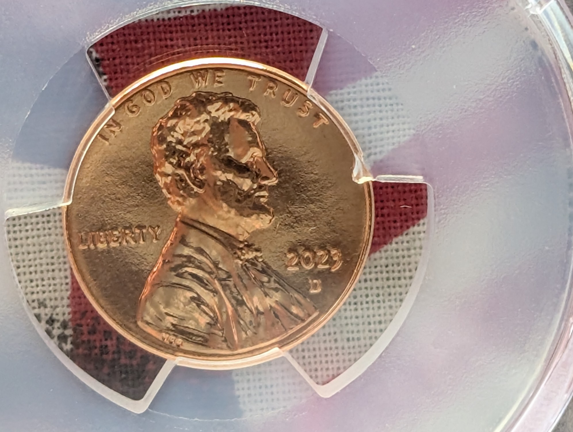 2023-D Lincoln Shield Cent - PCGS MS66RD - First Strike
