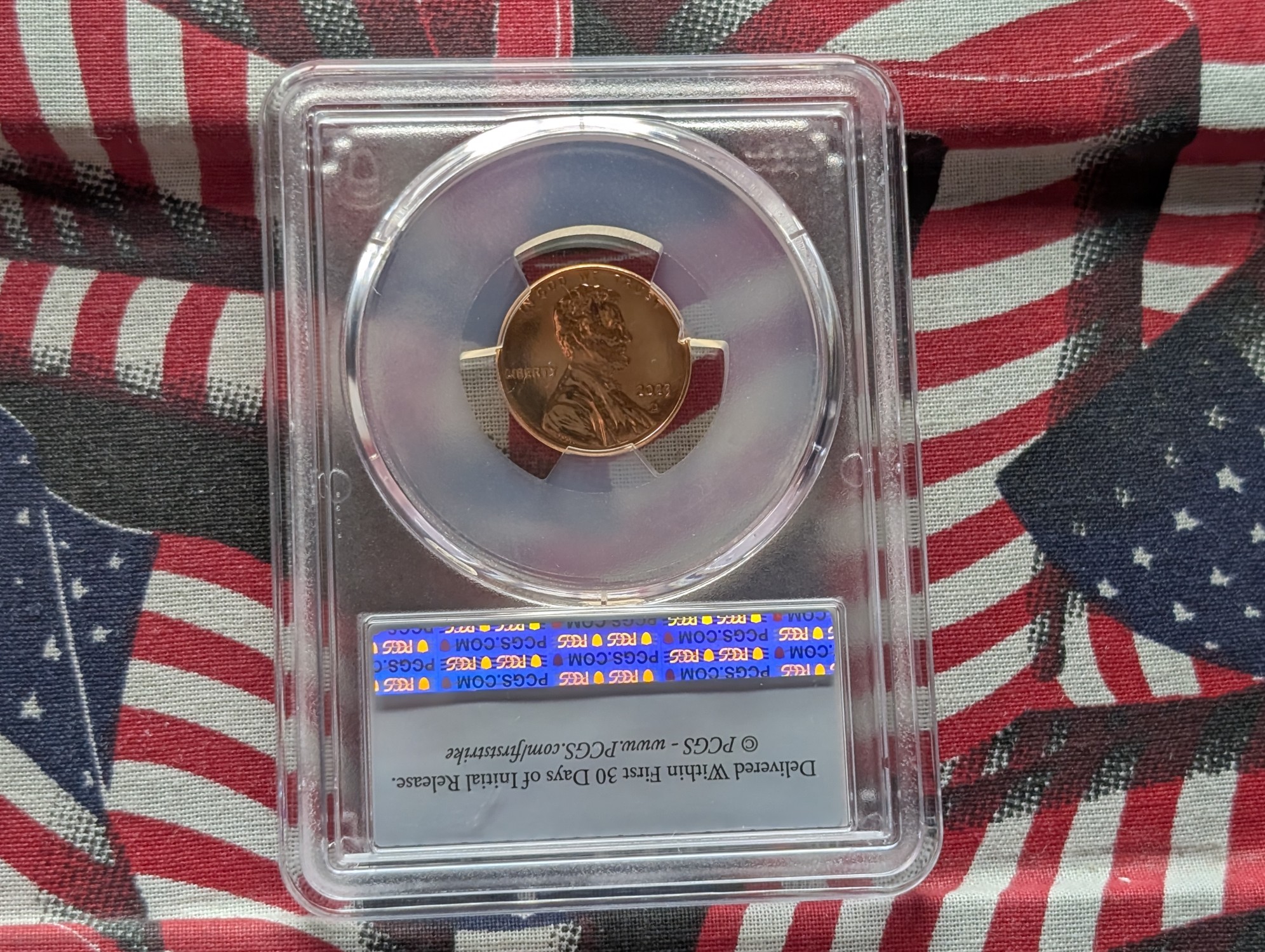2023-D Lincoln Shield Cent - PCGS MS66RD - First Strike