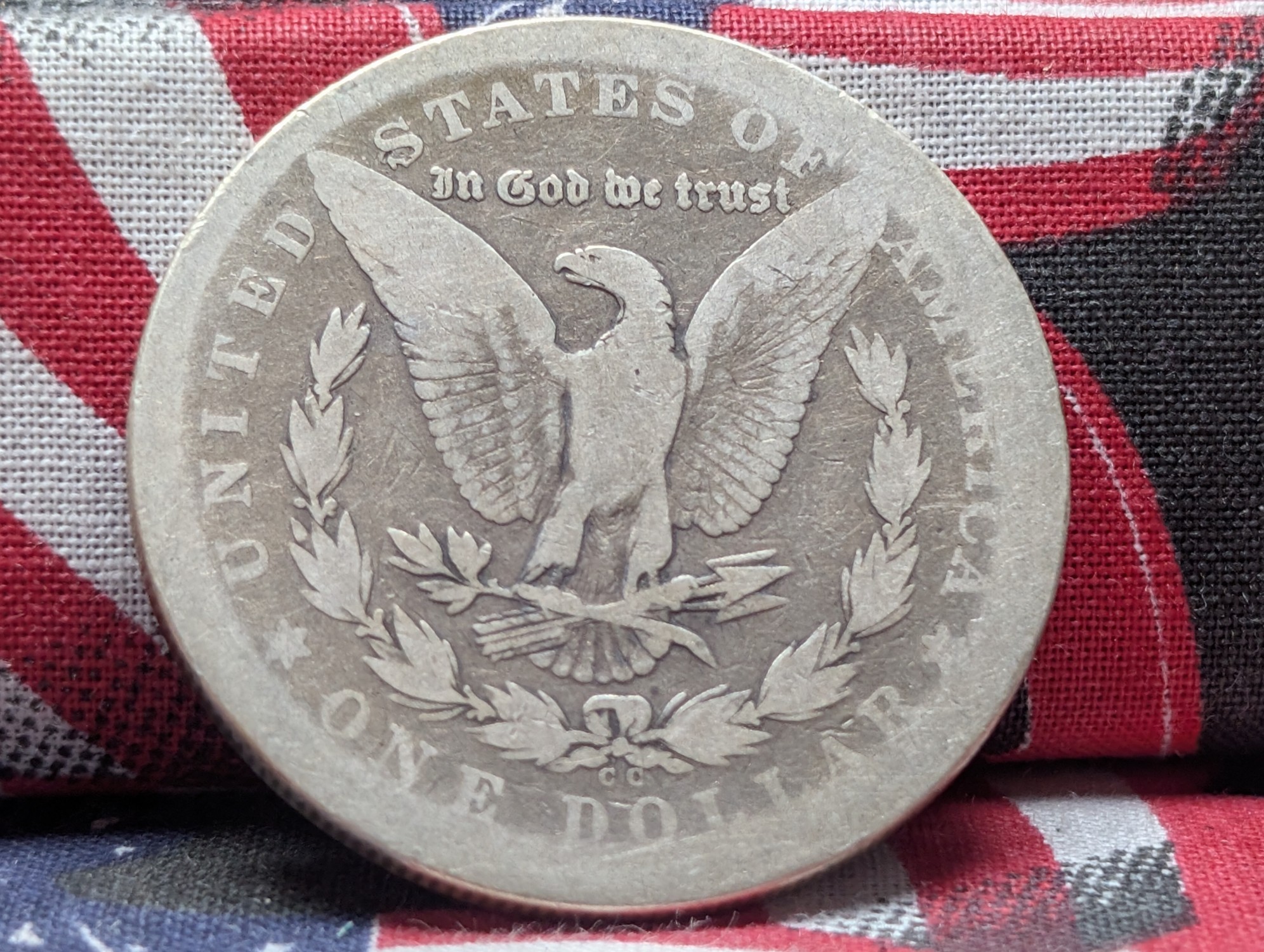 1878-CC Morgan 90% Silver Dollar - Nice Circ - KEY DATE!!