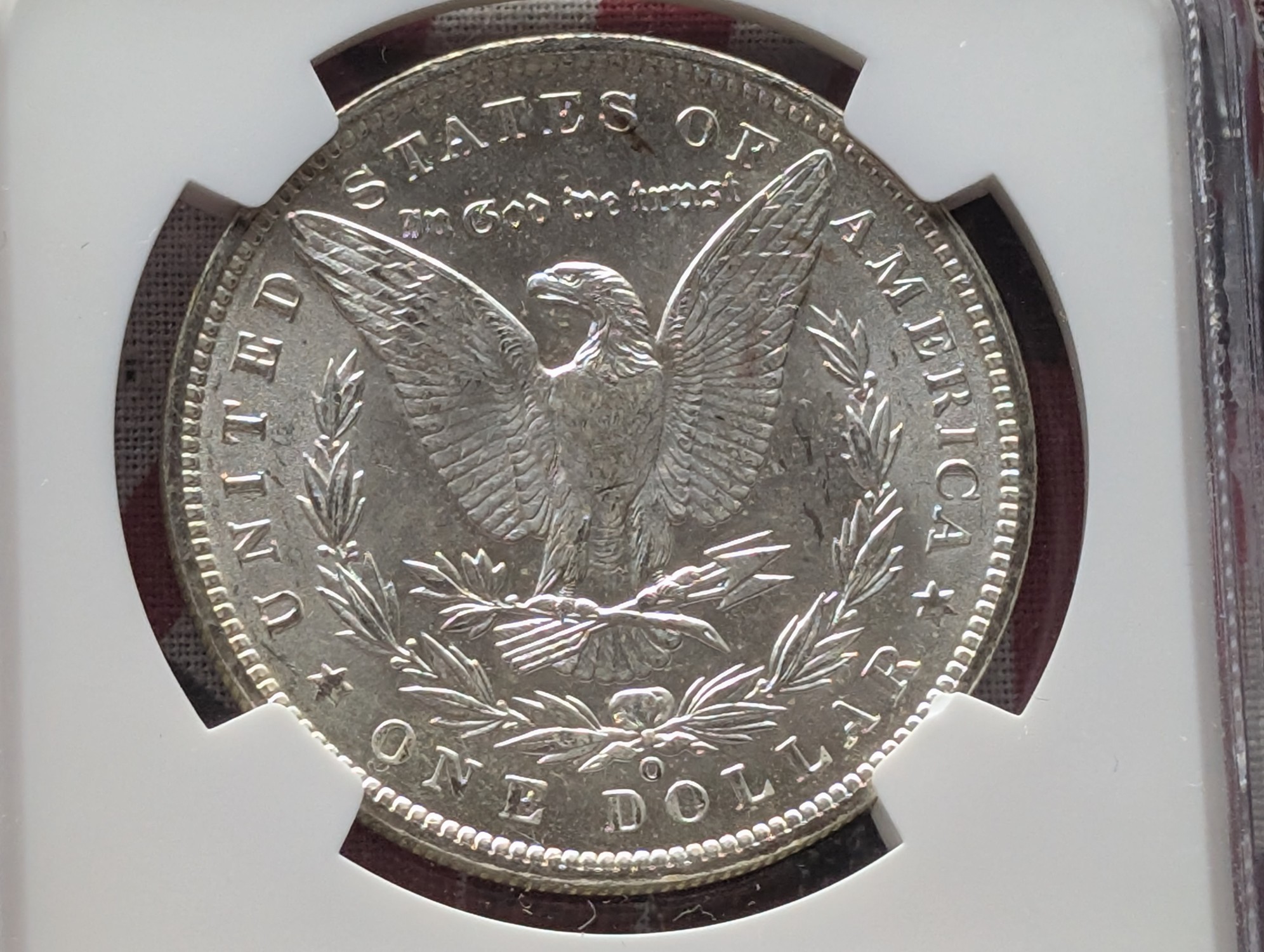 1900-O Morgan 90% Silver Dollar - NGC MS63