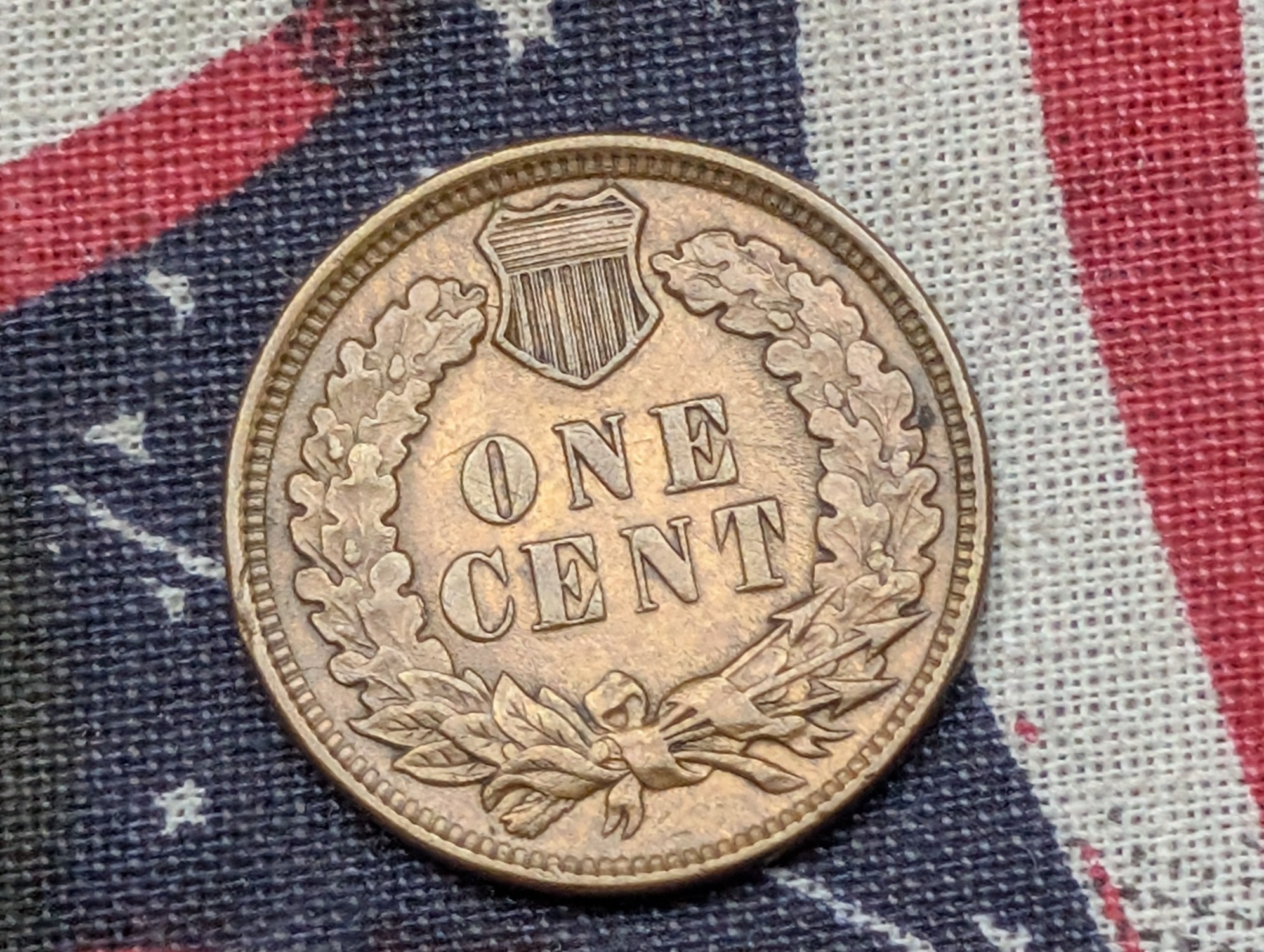 1899 Indian Head Cent - AU+