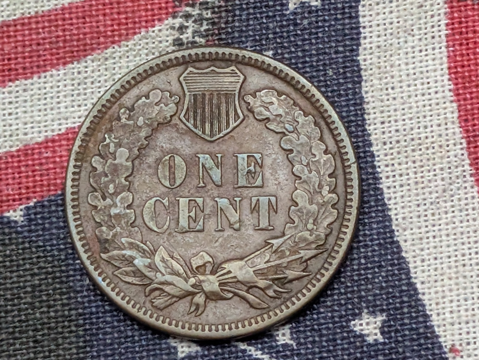 XF - 1884 Indian Head Cent