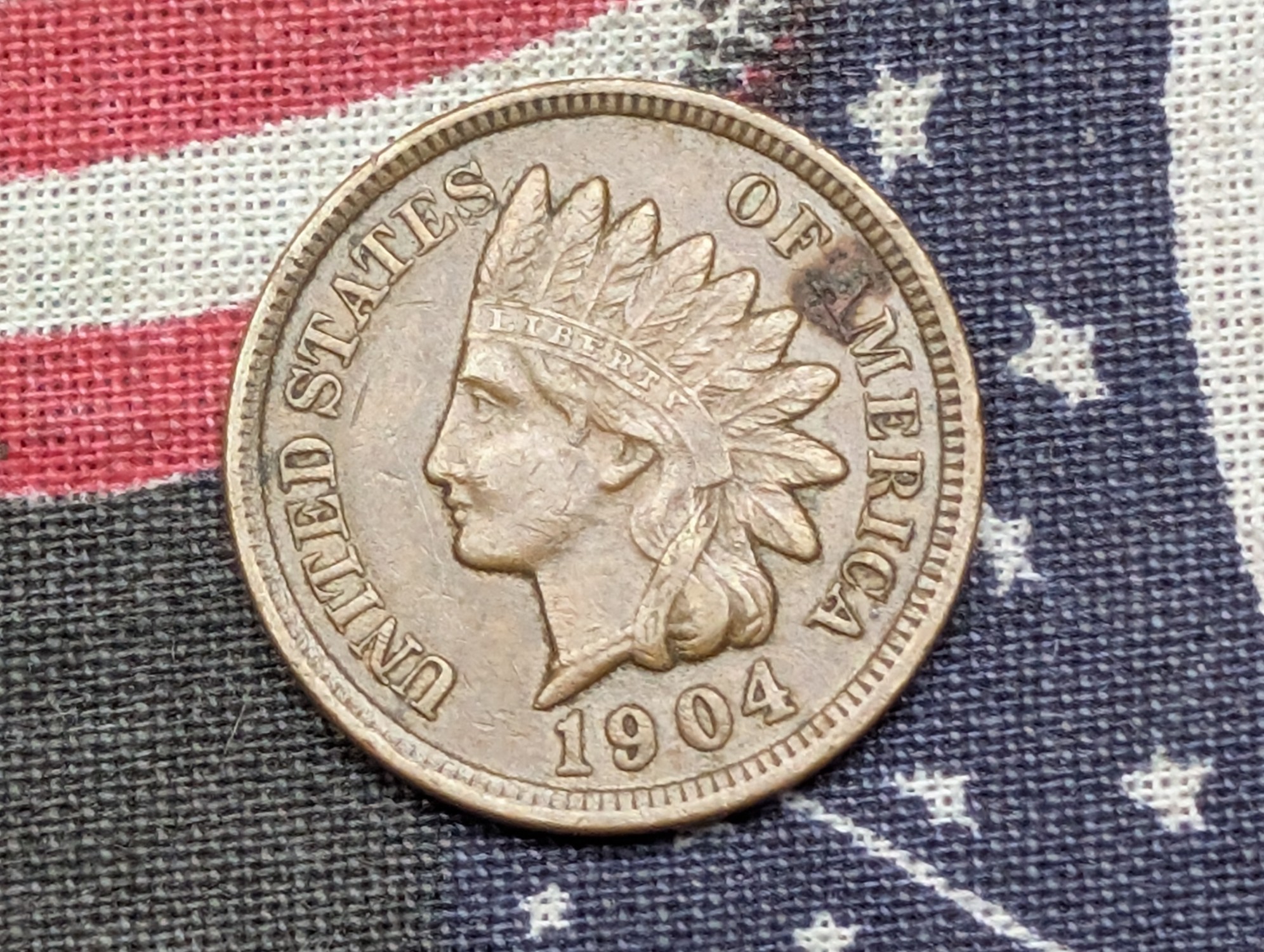 1904 Indian Head Cent - XF