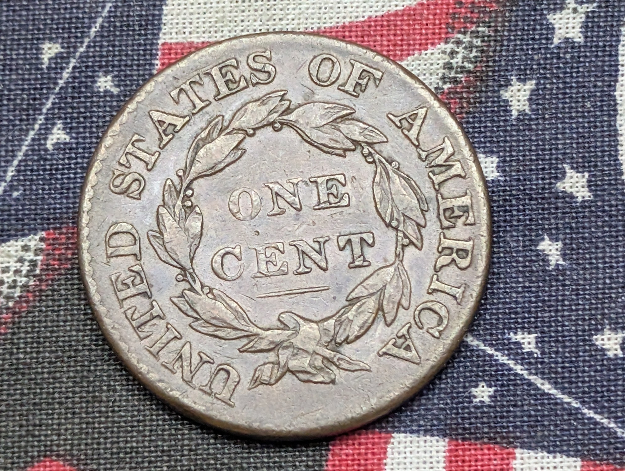 1825 Coronet Head Large Cent - XF (N-2 R-2)