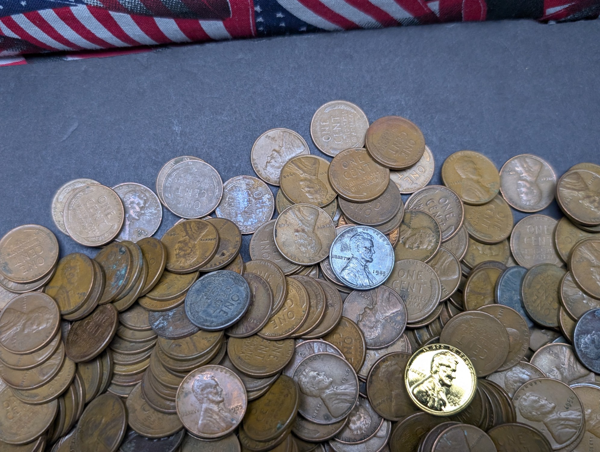 (1,000) Various Dated Lincoln Wheat Cents