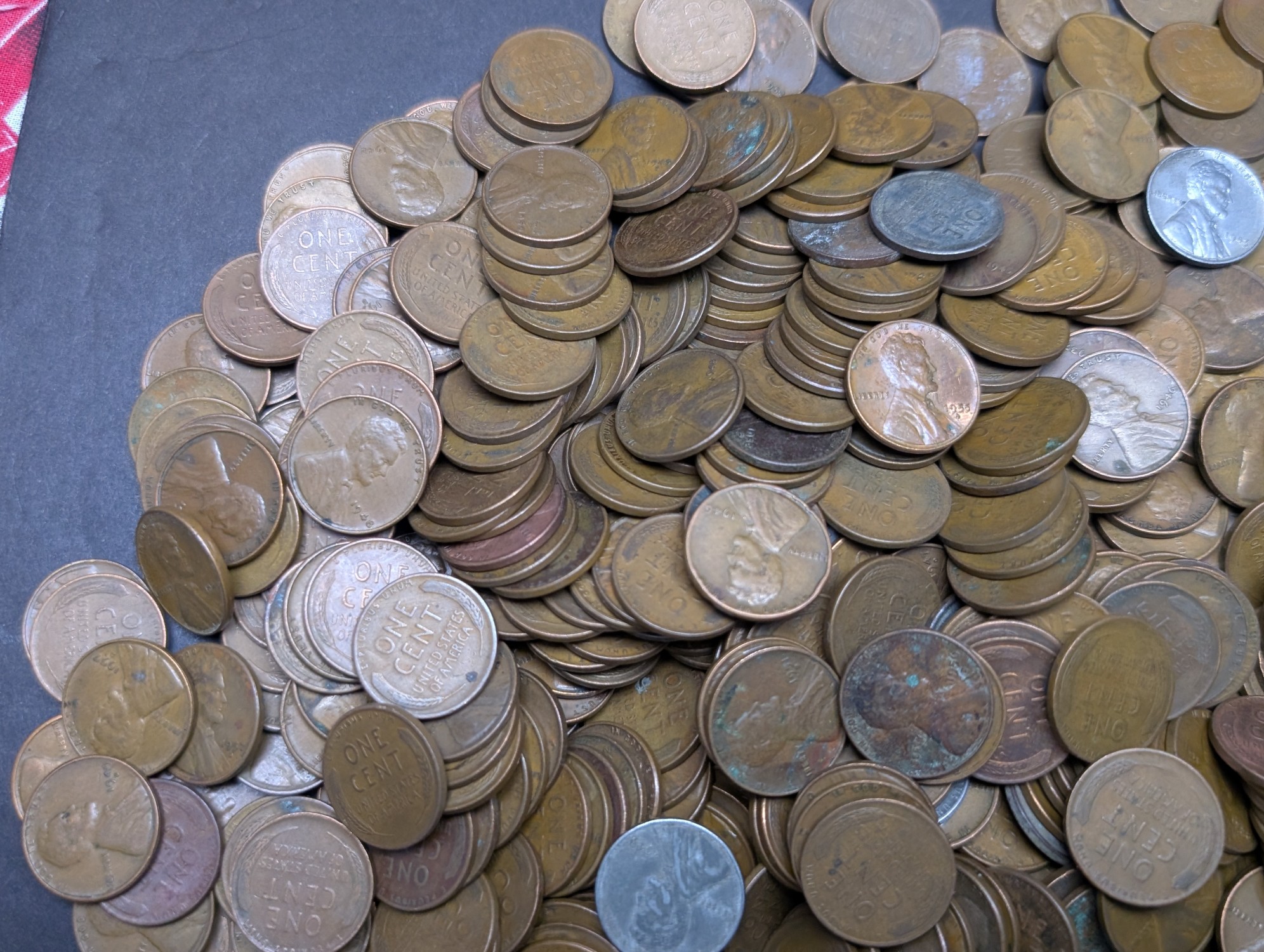 (1,000) Various Dated Lincoln Wheat Cents