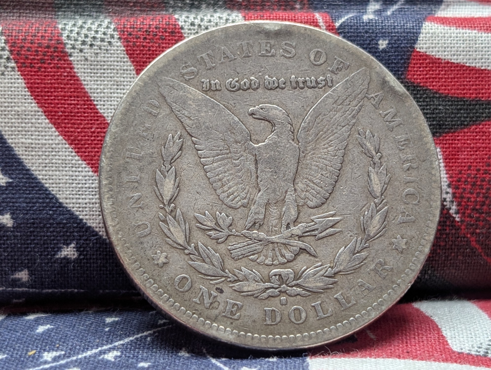 1879-S Morgan 90% Silver Dollar REV 1878 - VF