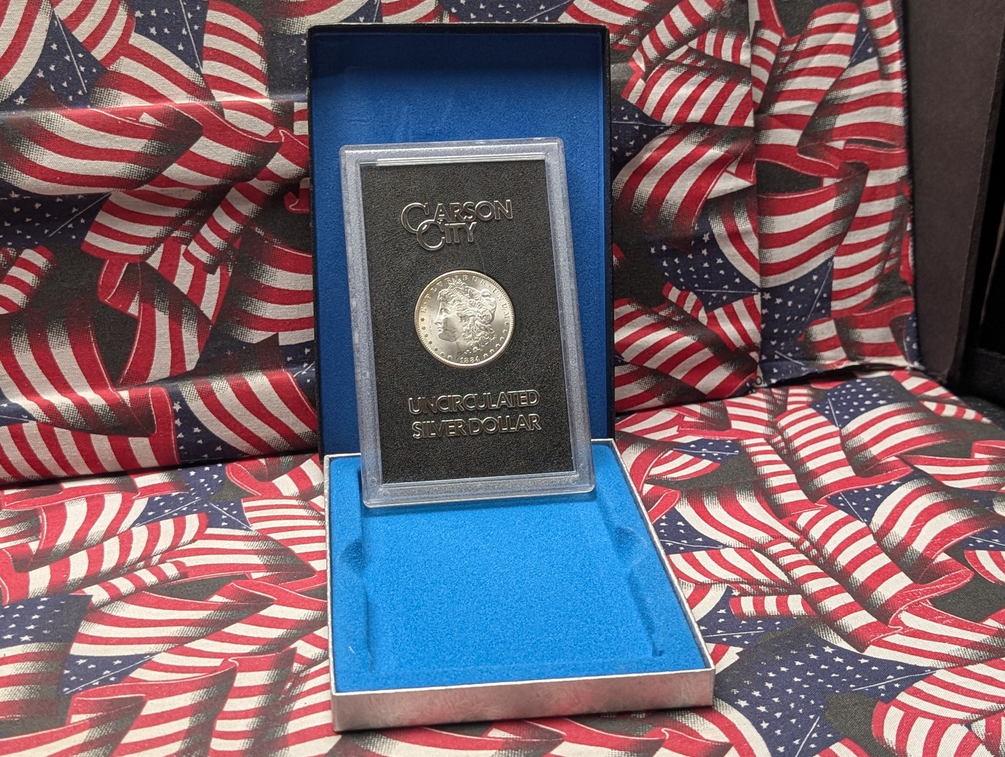 1884-CC Morgan 90% SILVER Dollar - Choice UNC in GSA Packaging