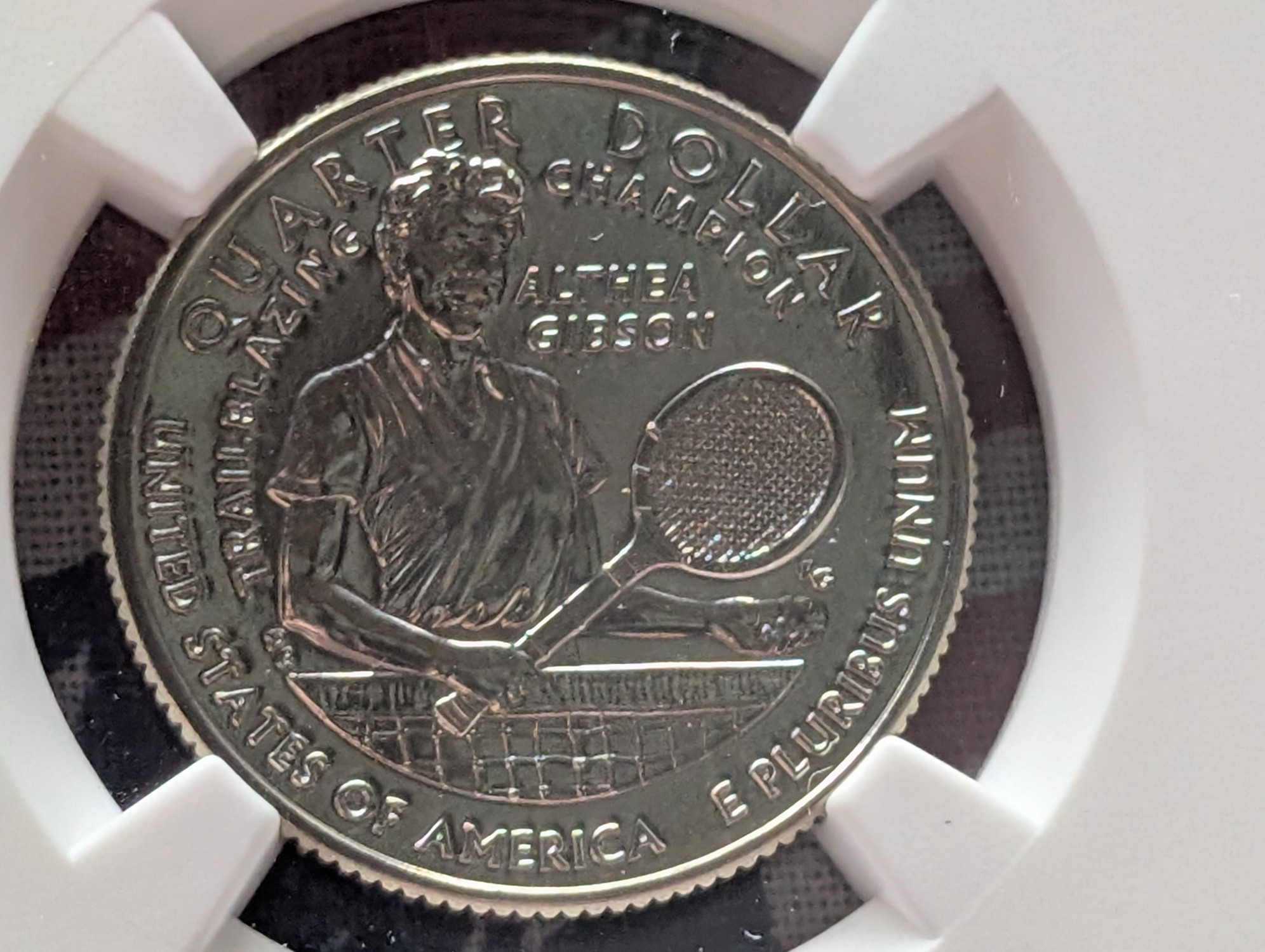 2025-D Althea Gibson Quarter - NGC MS68
