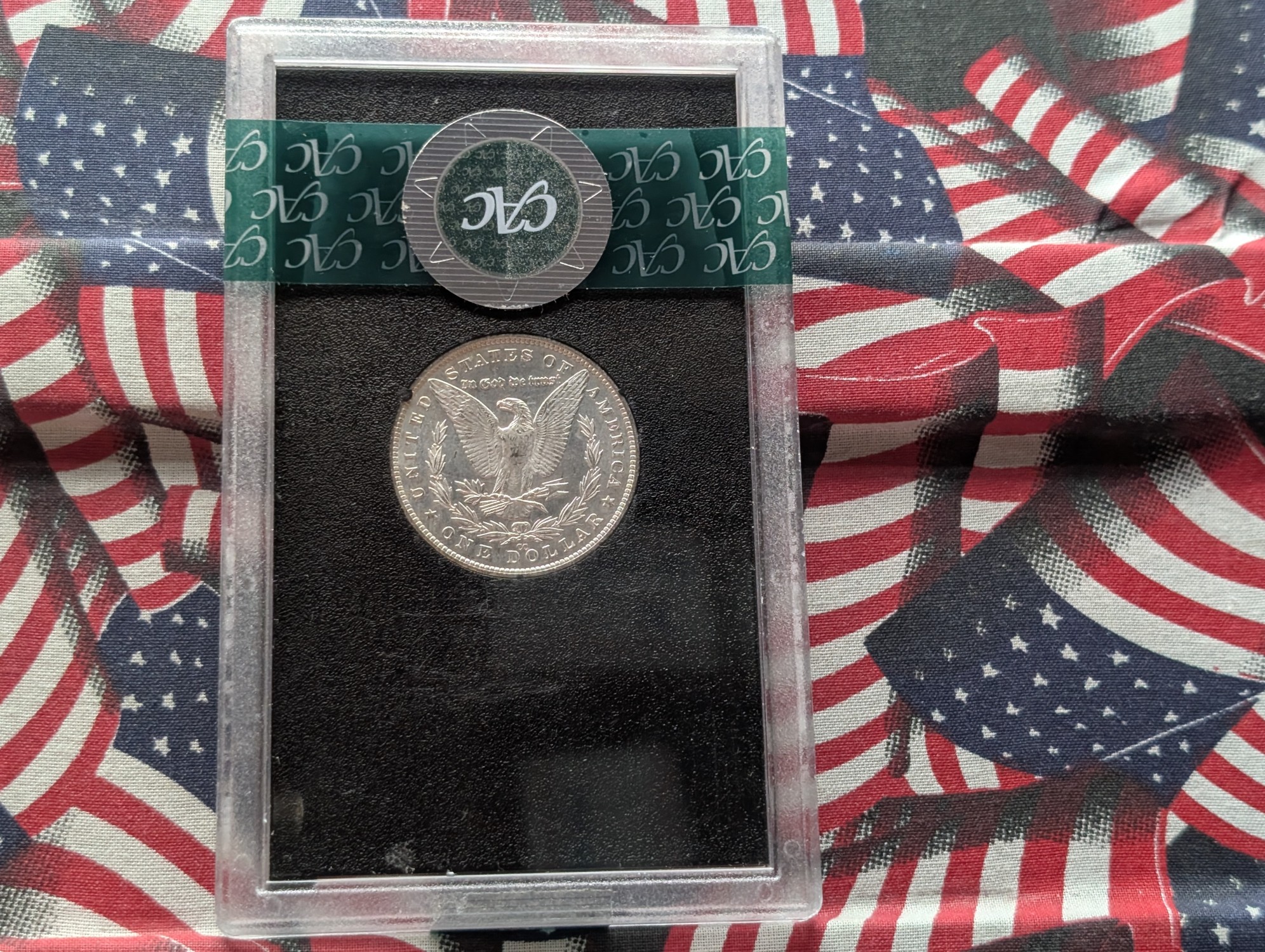 1882-CC Morgan 90% Silver Dollar - CAC Cert. MS63 - GSA Treasure