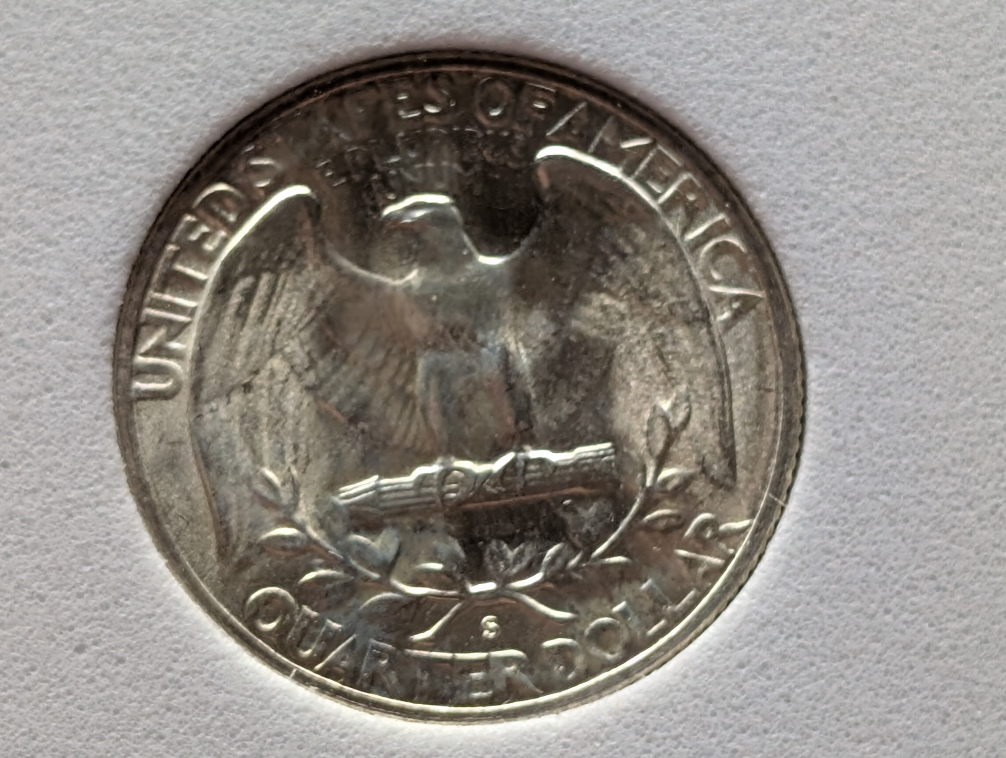 1947-S Washington 90% Silver Quarter - NCG Cert. MS68 (NOT NGC)