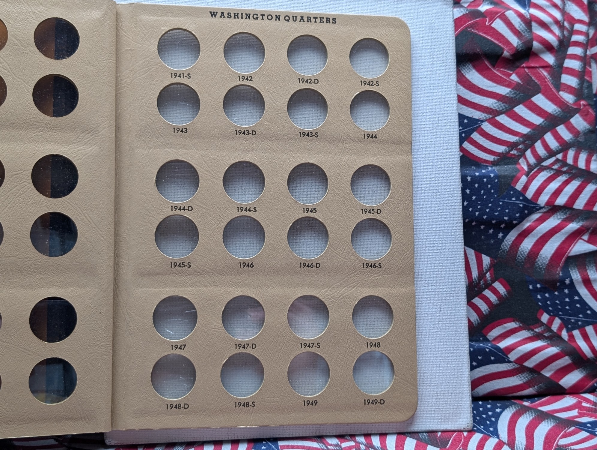 Partial 1965-1987 Washington Quarter Collection In Dansco Album - Includes (2) 40% Silver Bicentennial Quarters (61 Coins)